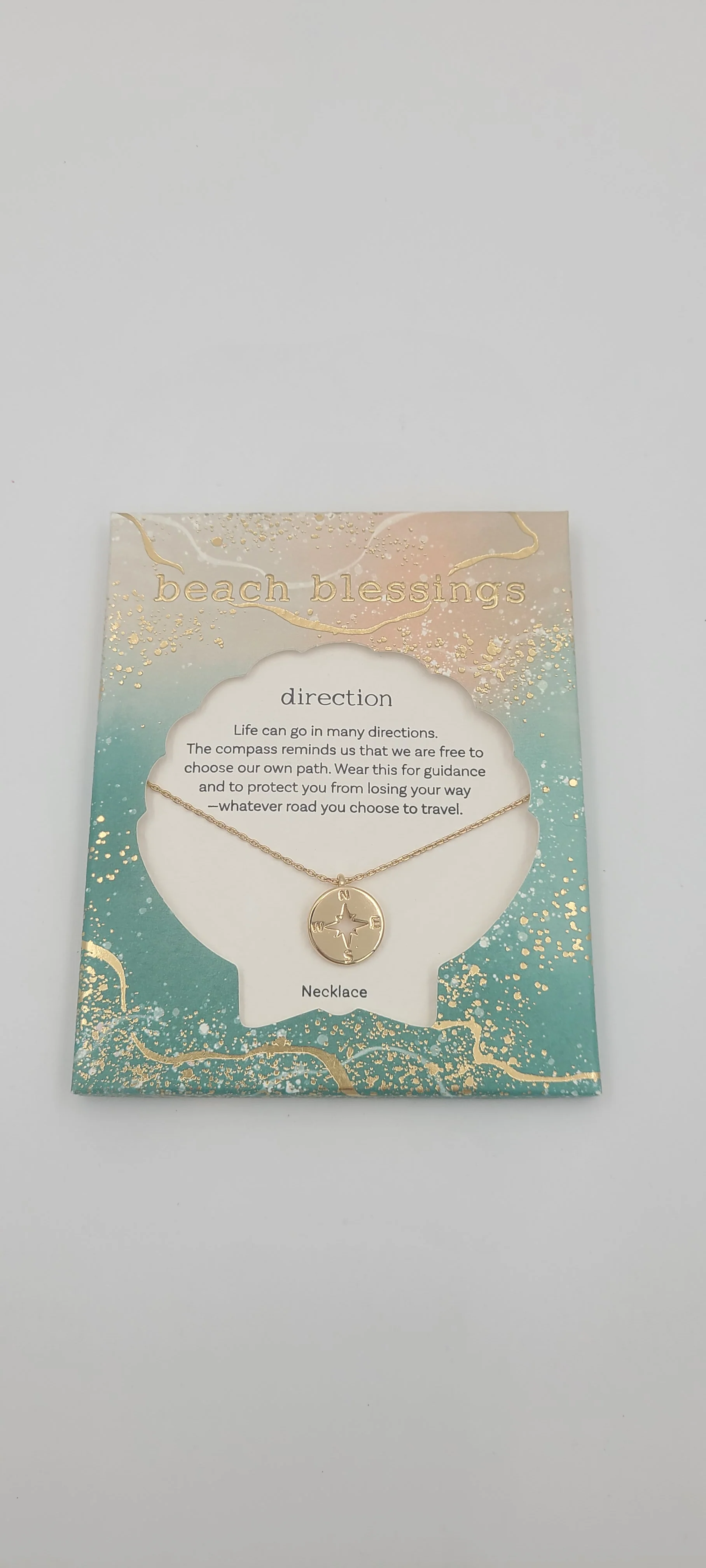 Direction Compass Necklace - Beach Blessings