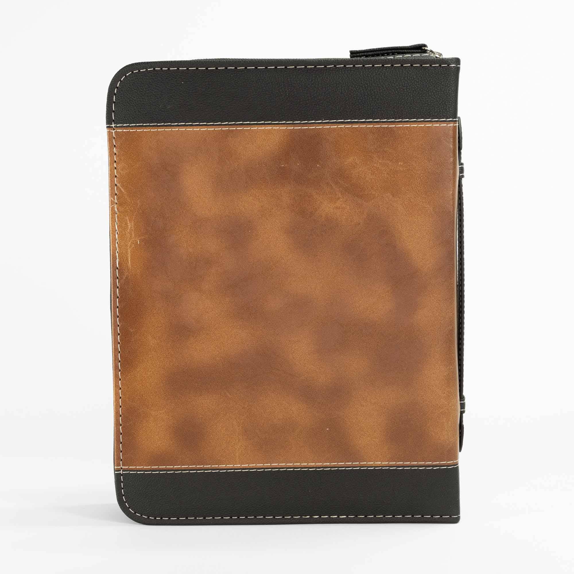 Divinity Boutique - Bible Cover: Brown & Black Take Delight - Image 9