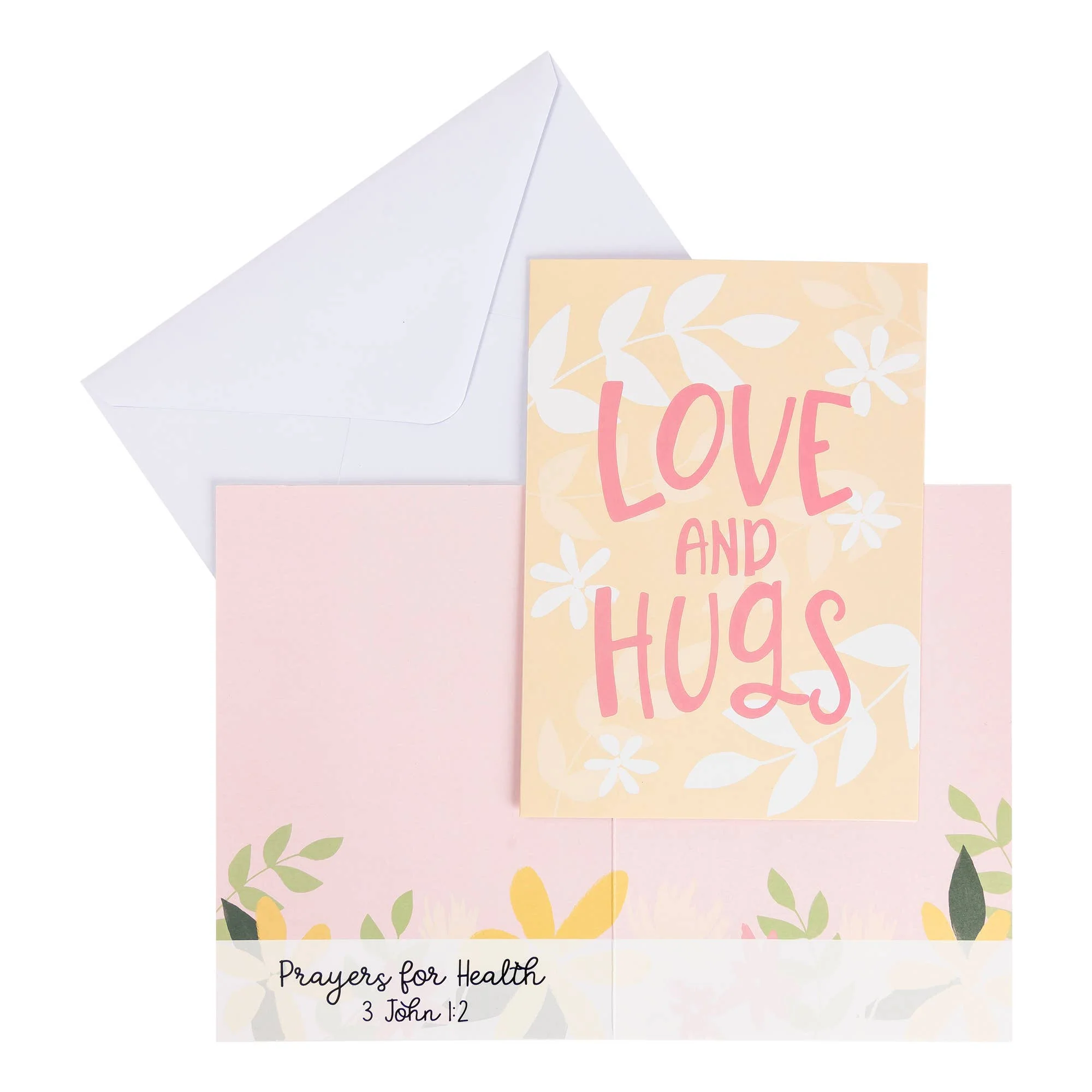 Divinity Boutique - Boxed Cards: 12CT Get Well - Yellow & Peach Floral - Image 6
