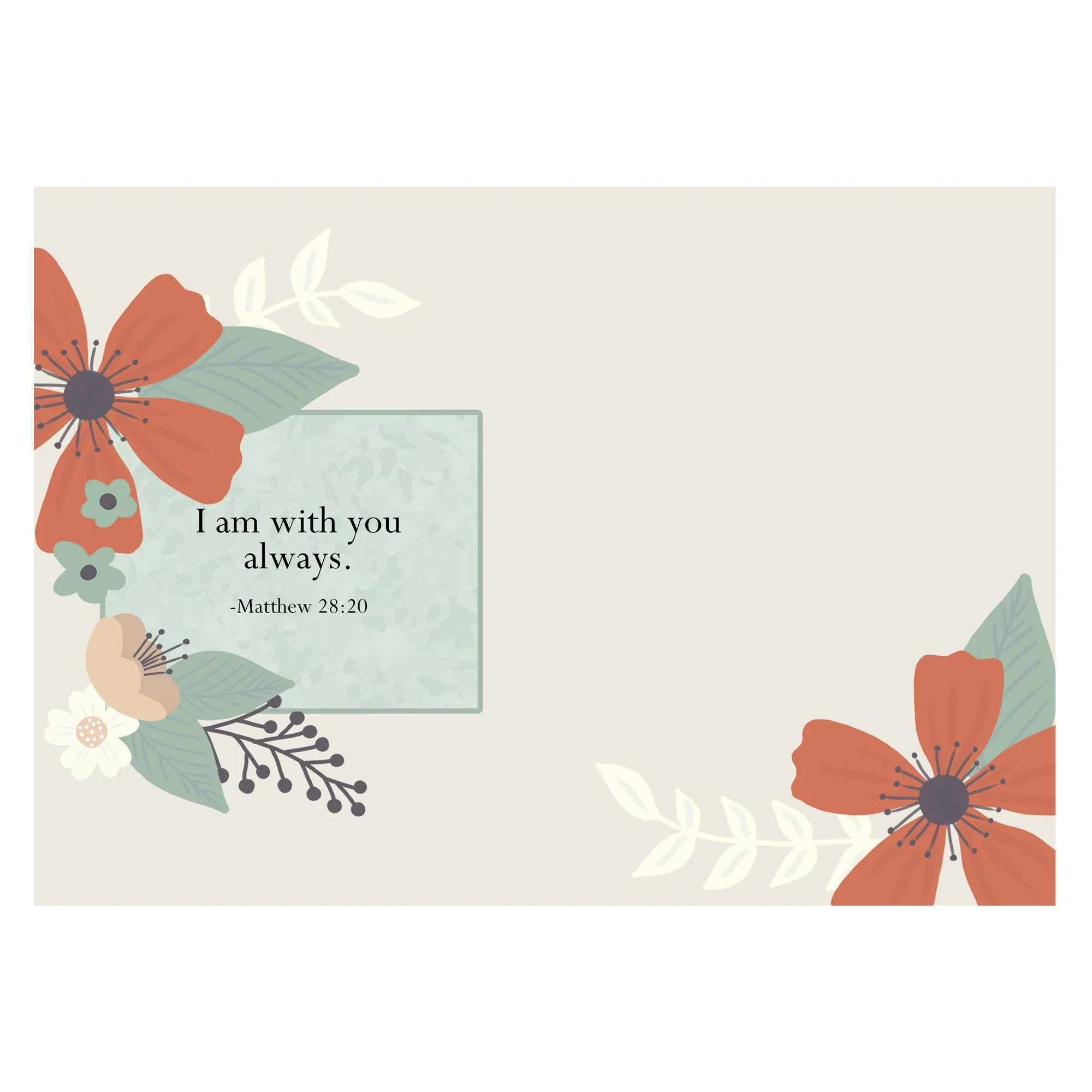 Divinity Boutique - Boxed Cards: Thinking of You, Floral - Image 8