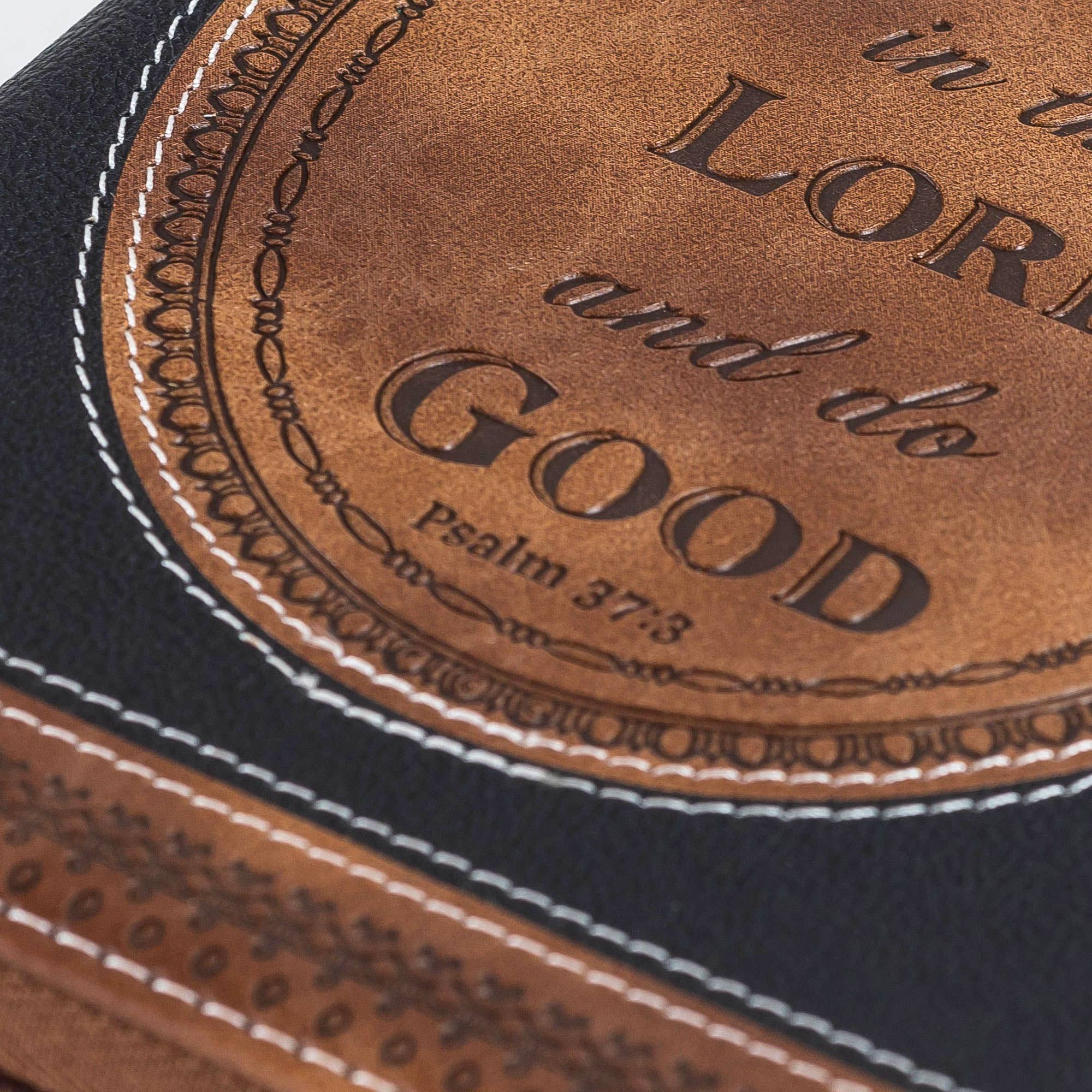 Divinity Boutique - Brown & Black Zippered Journal: Trust - Image 9