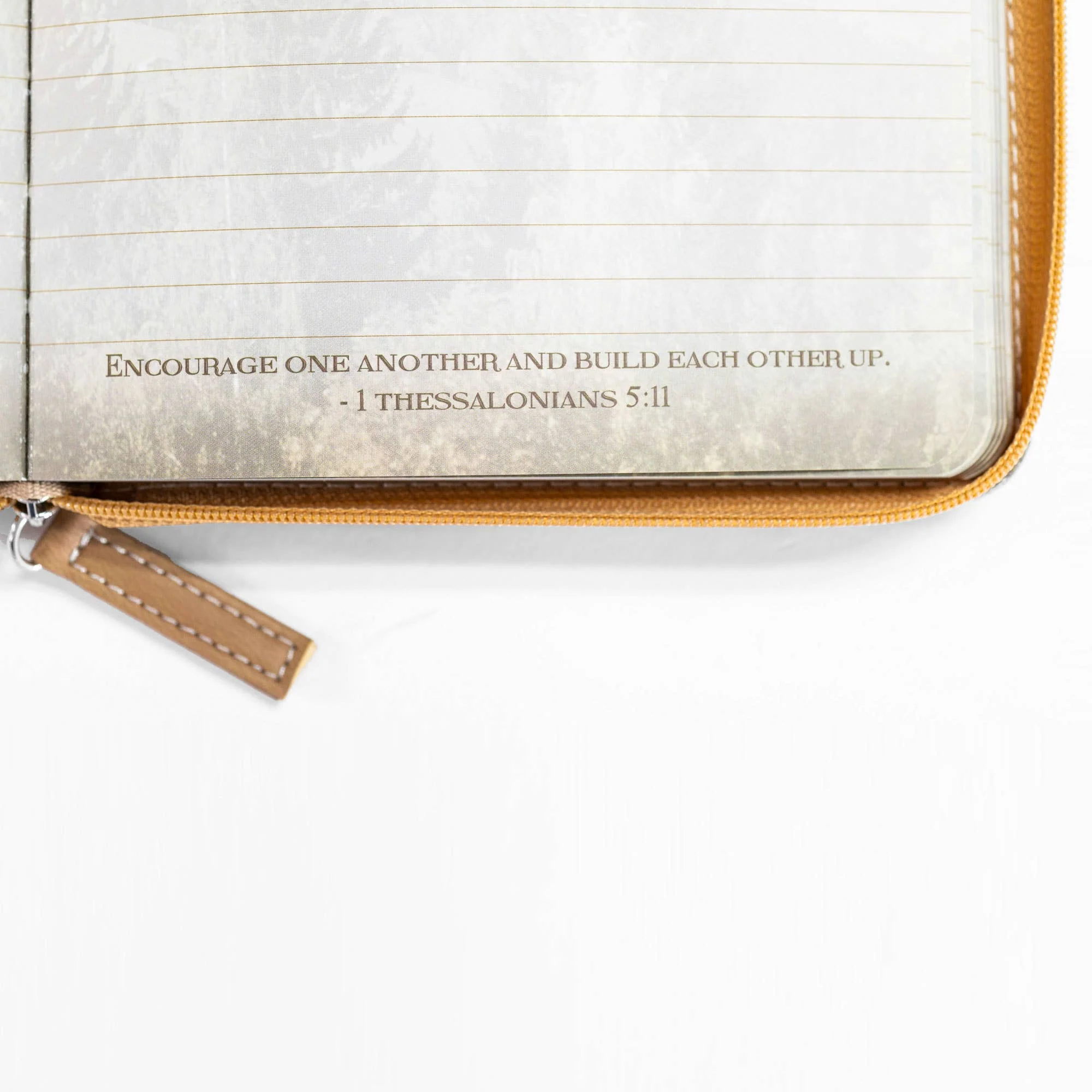 Divinity Boutique - Divine Details: Zippered Journal Brown Wings Of Eagles - Image 6