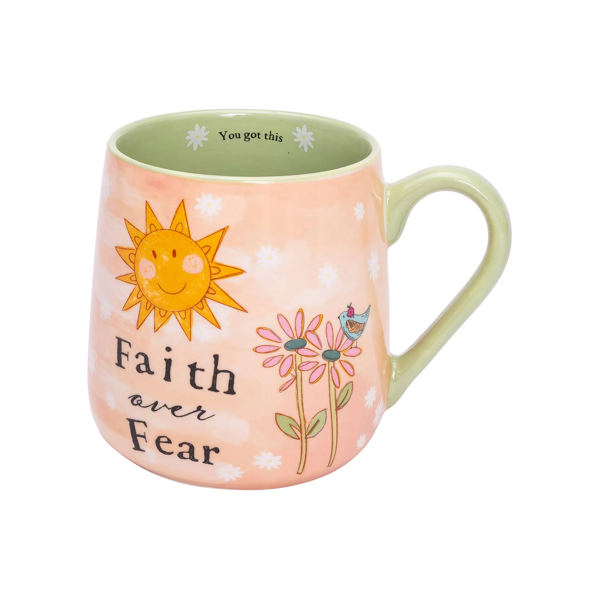 Divinity Boutique - Mug: Faith Over Fear - Image 3