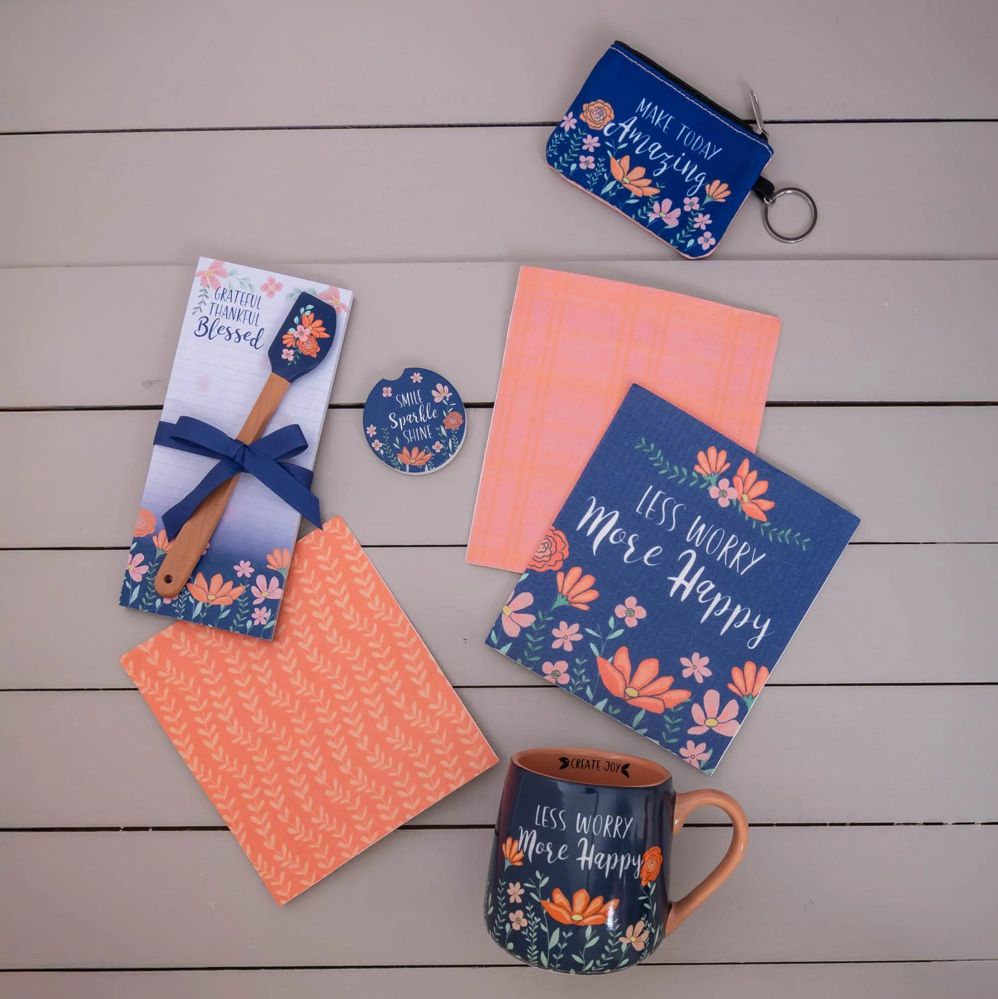 Divinity Boutique - Mug: Less Worry More Happy - Image 5