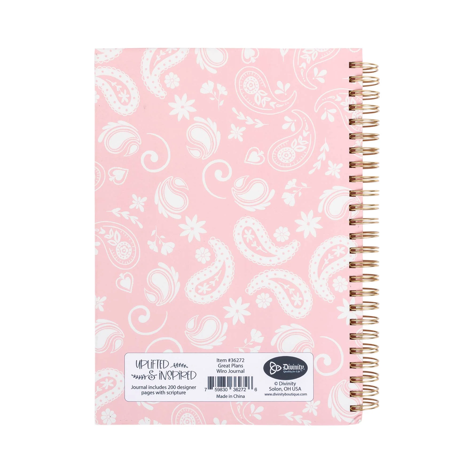 Divinity Boutique - Scripture Wiro Journal: Great Plans, Jeremiah 29:11 - Image 15