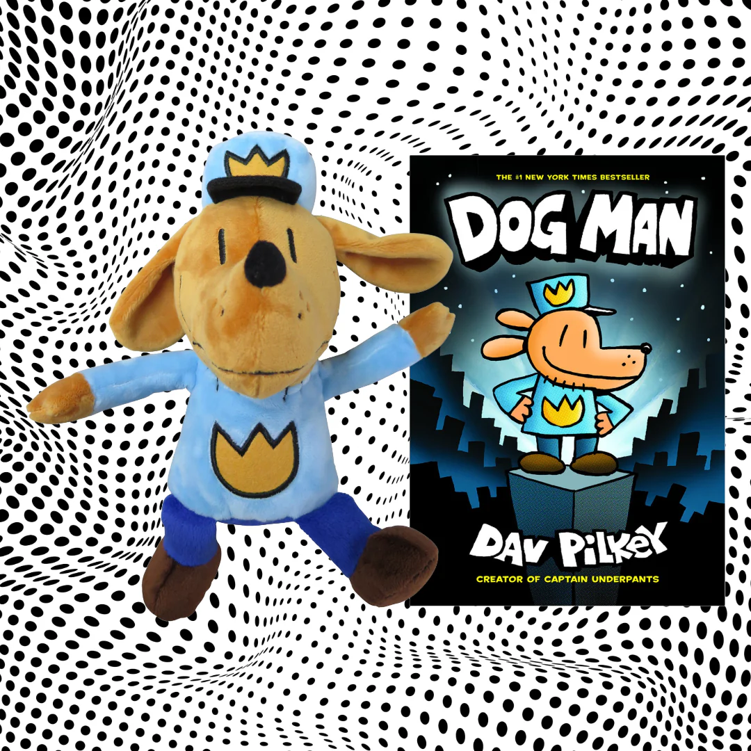 Dog Man 9.5" Plush & Hardcover Book SOLD SEPARATELY - Image 2