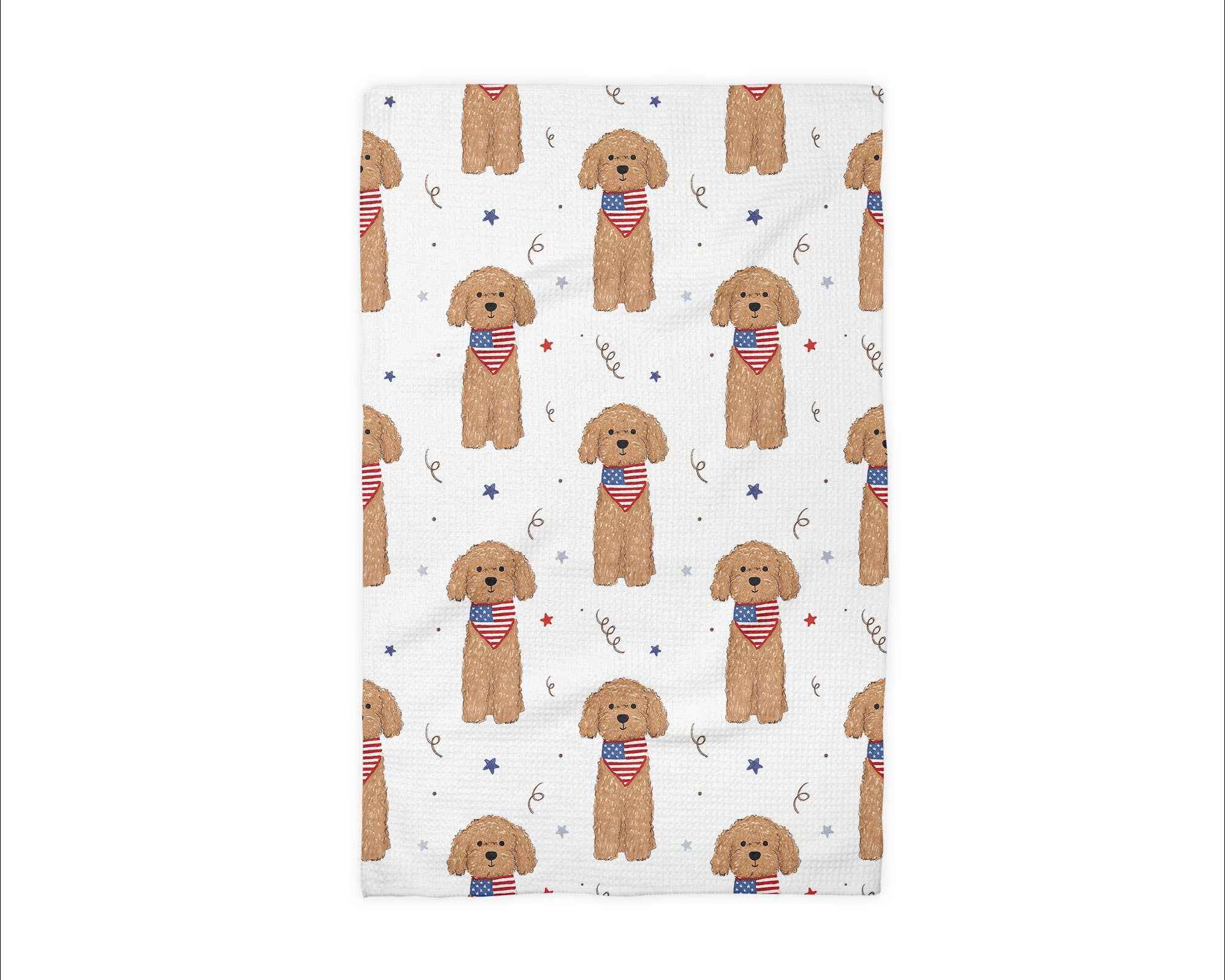 Dog Patriotic Kitchen Towel - Image 2