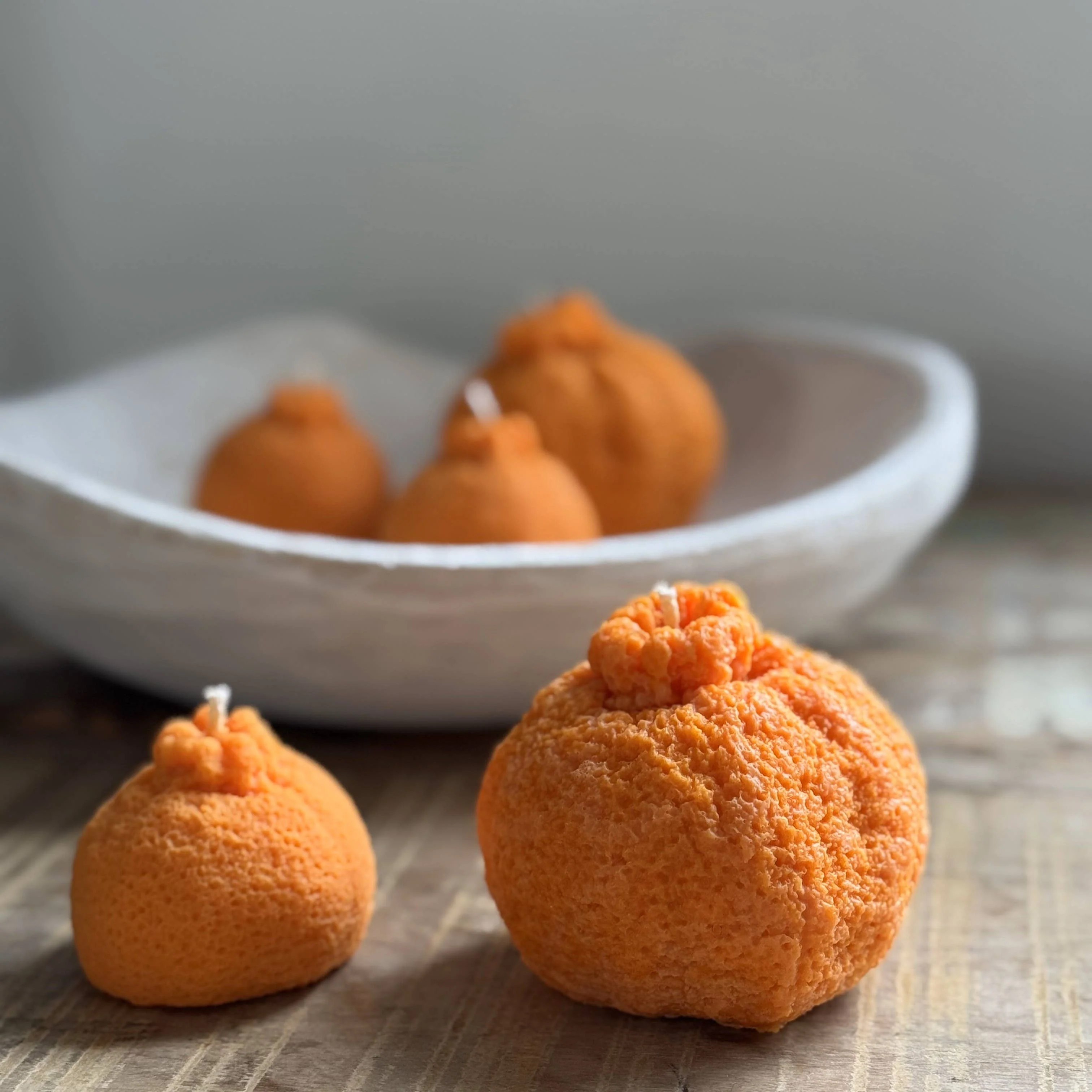 Tangerine Candle, Orange Candle-sold separately - Image 4