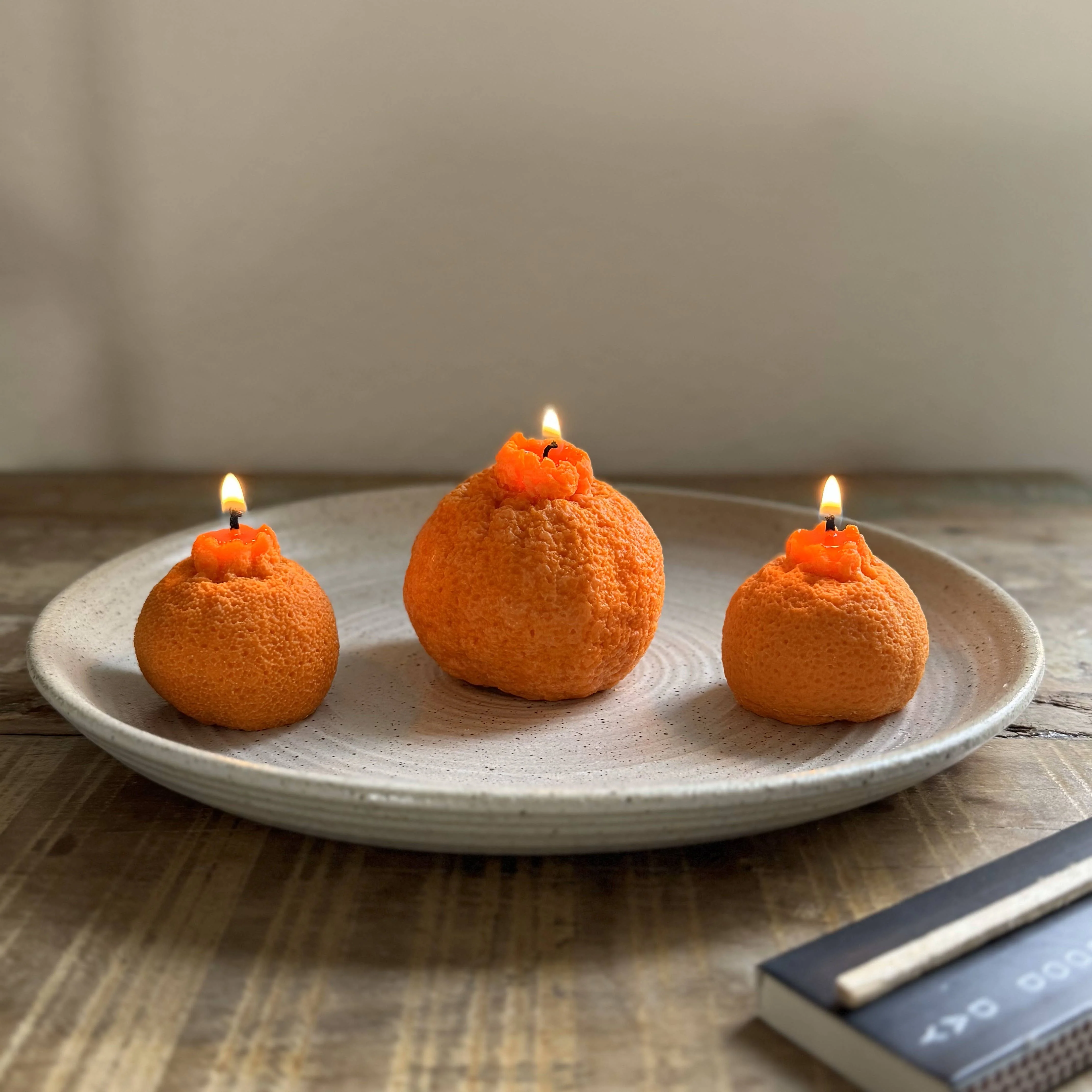 Tangerine Candle, Orange Candle-sold separately - Image 6