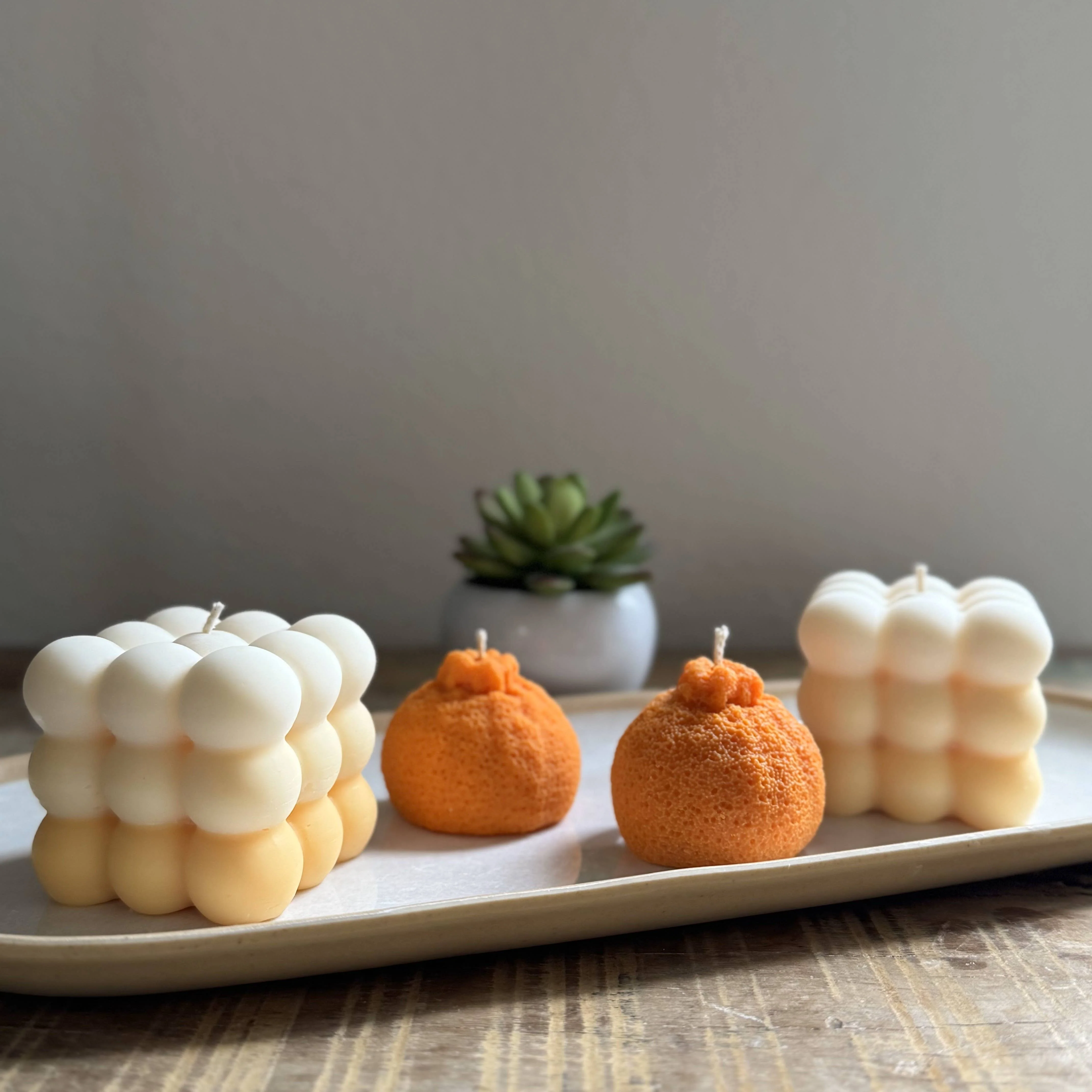 Tangerine Candle, Orange Candle-sold separately - Image 8
