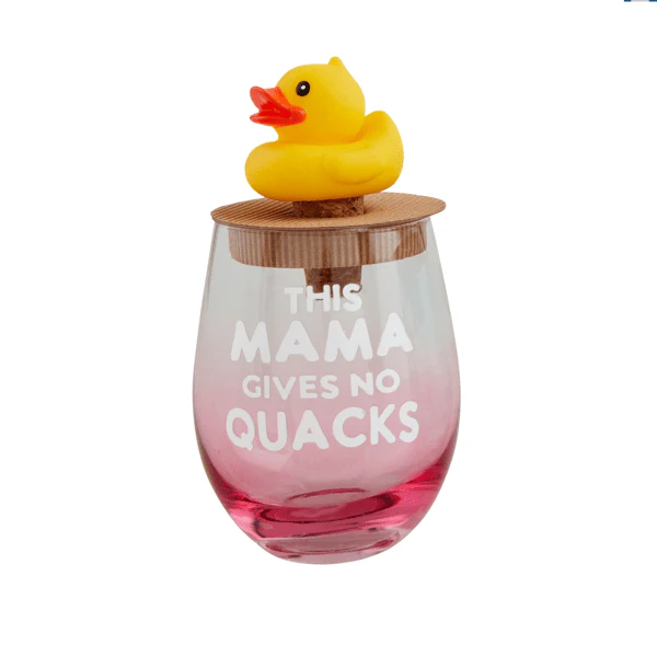 Duck Wine Glass Set