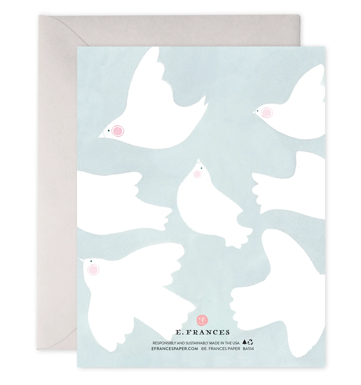 Baby Blessings | New Baby Shower Greeting Card - Image 2