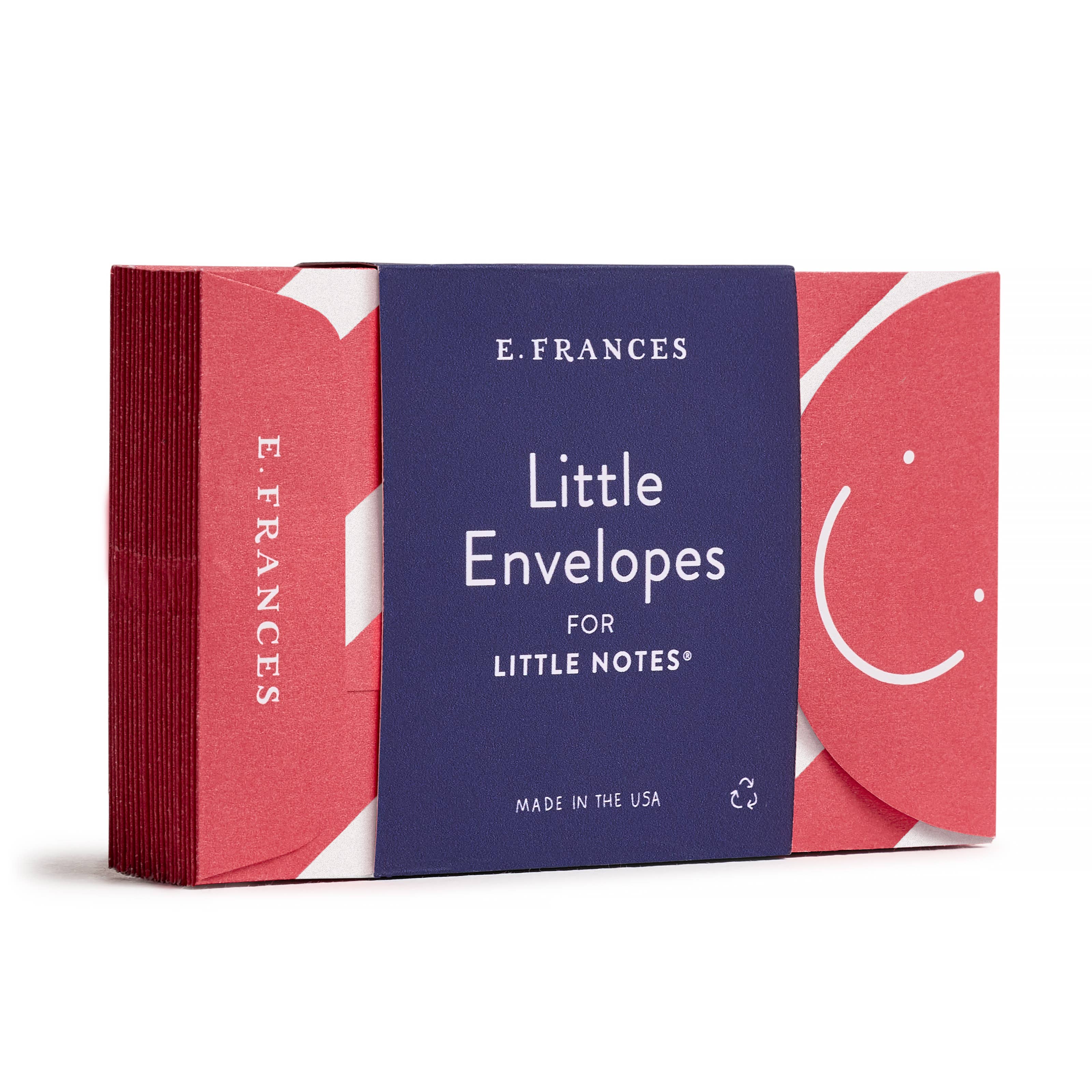 Candy Cane Stripe Little Note Envelopes - Set of 20 - Image 2