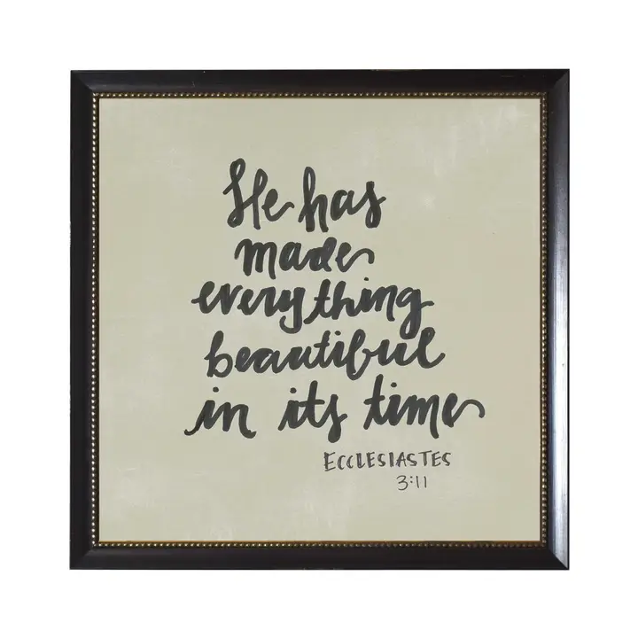 Ecclesiastes 3:11