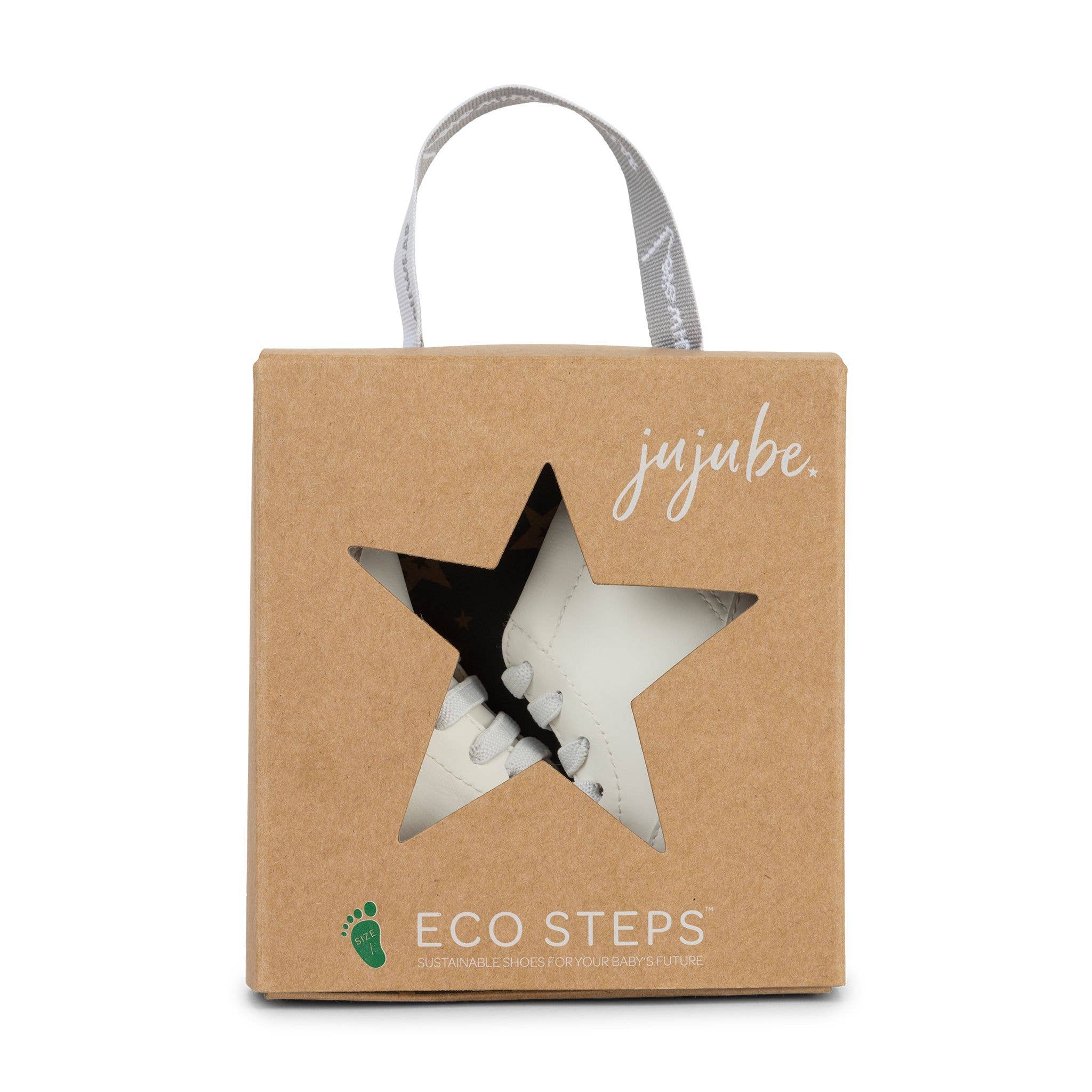 Eco Steps - Sneaks Snowy White: 6-9 - Image 5