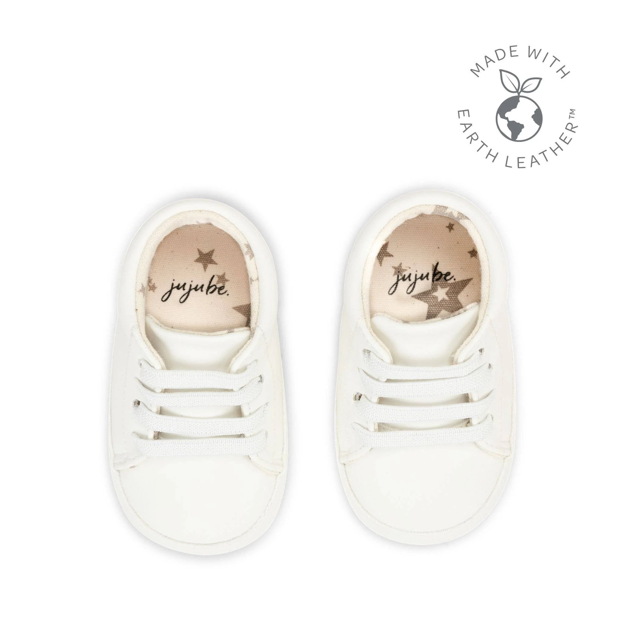 Eco Steps - Sneaks Snowy White: 6-9 - Image 6