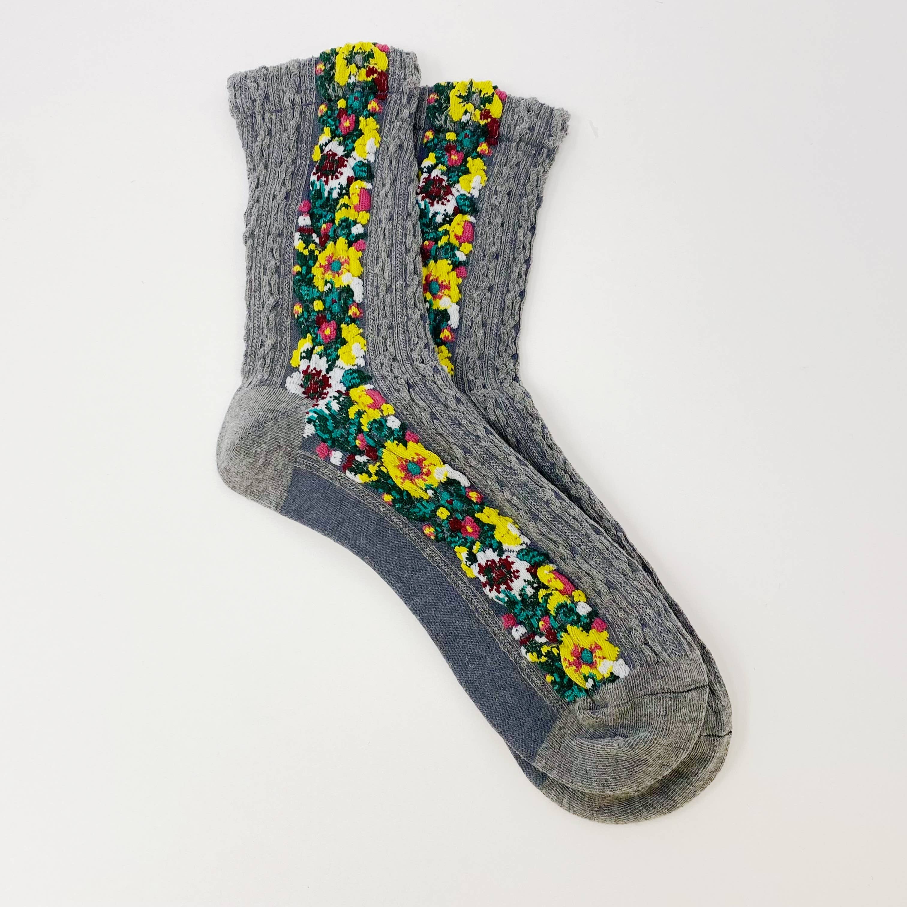 Noble Floral Beauty Socks - Image 2