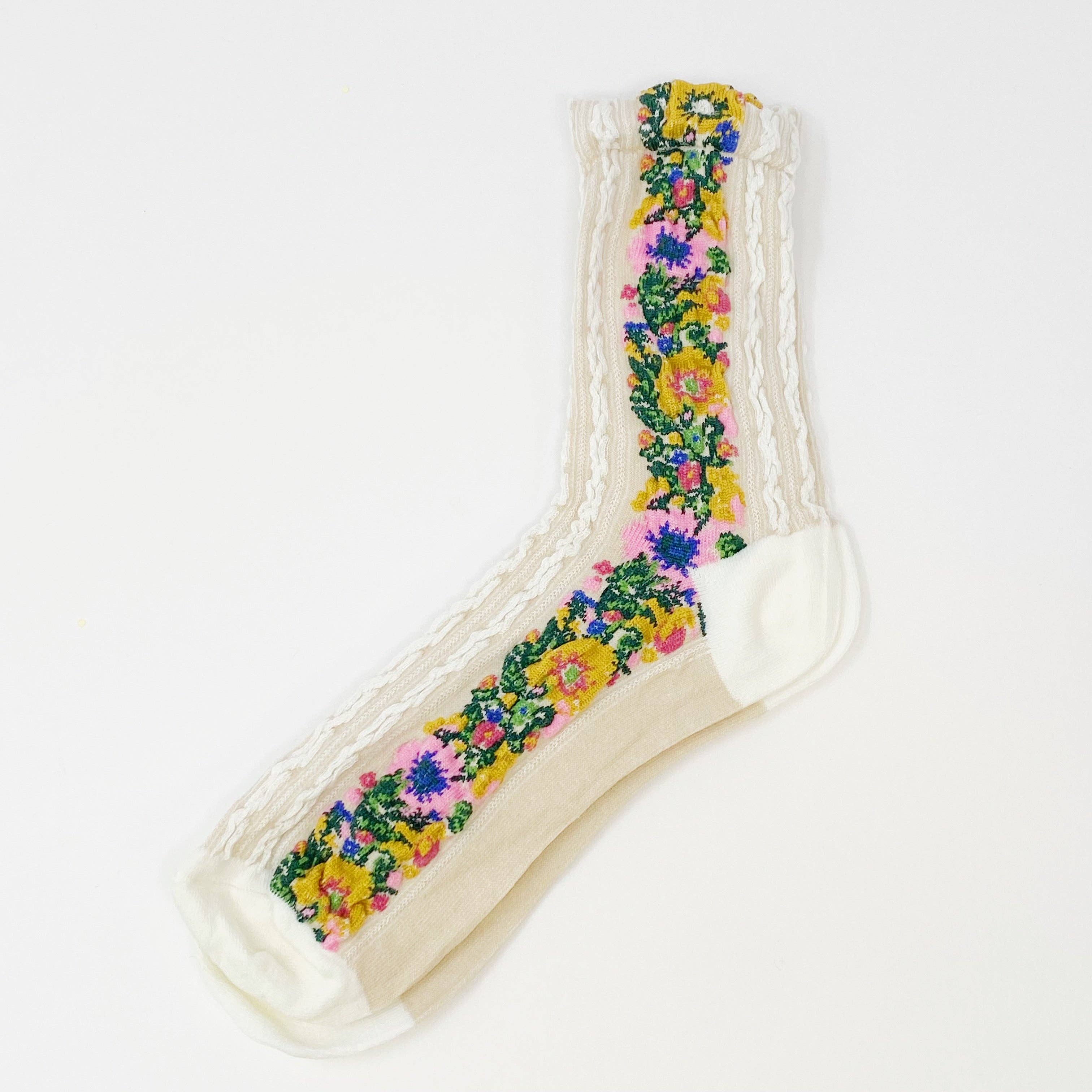 Noble Floral Beauty Socks - Image 6