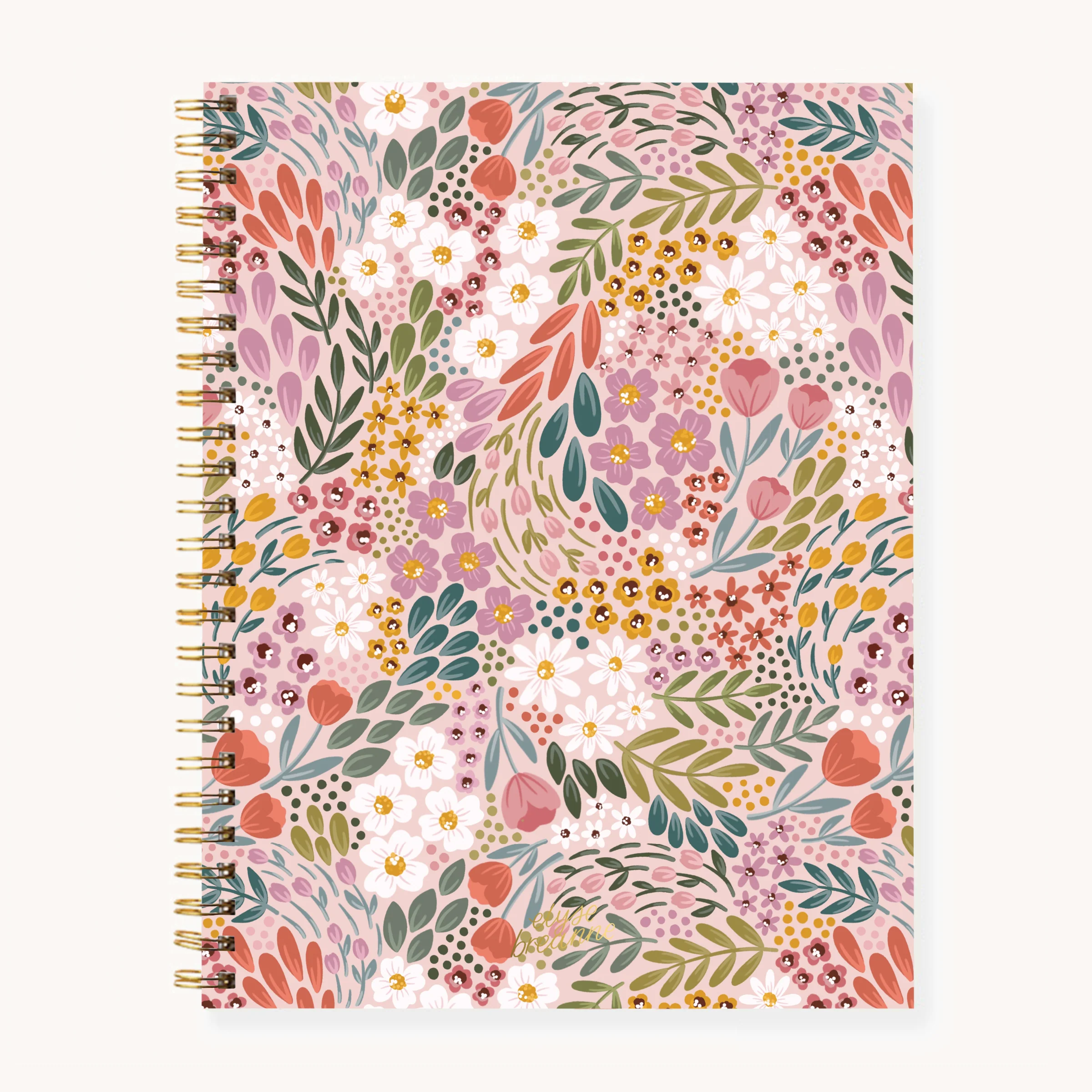 Elyse Breanne Design - Summer Meadows Softcover Spiral Notebook