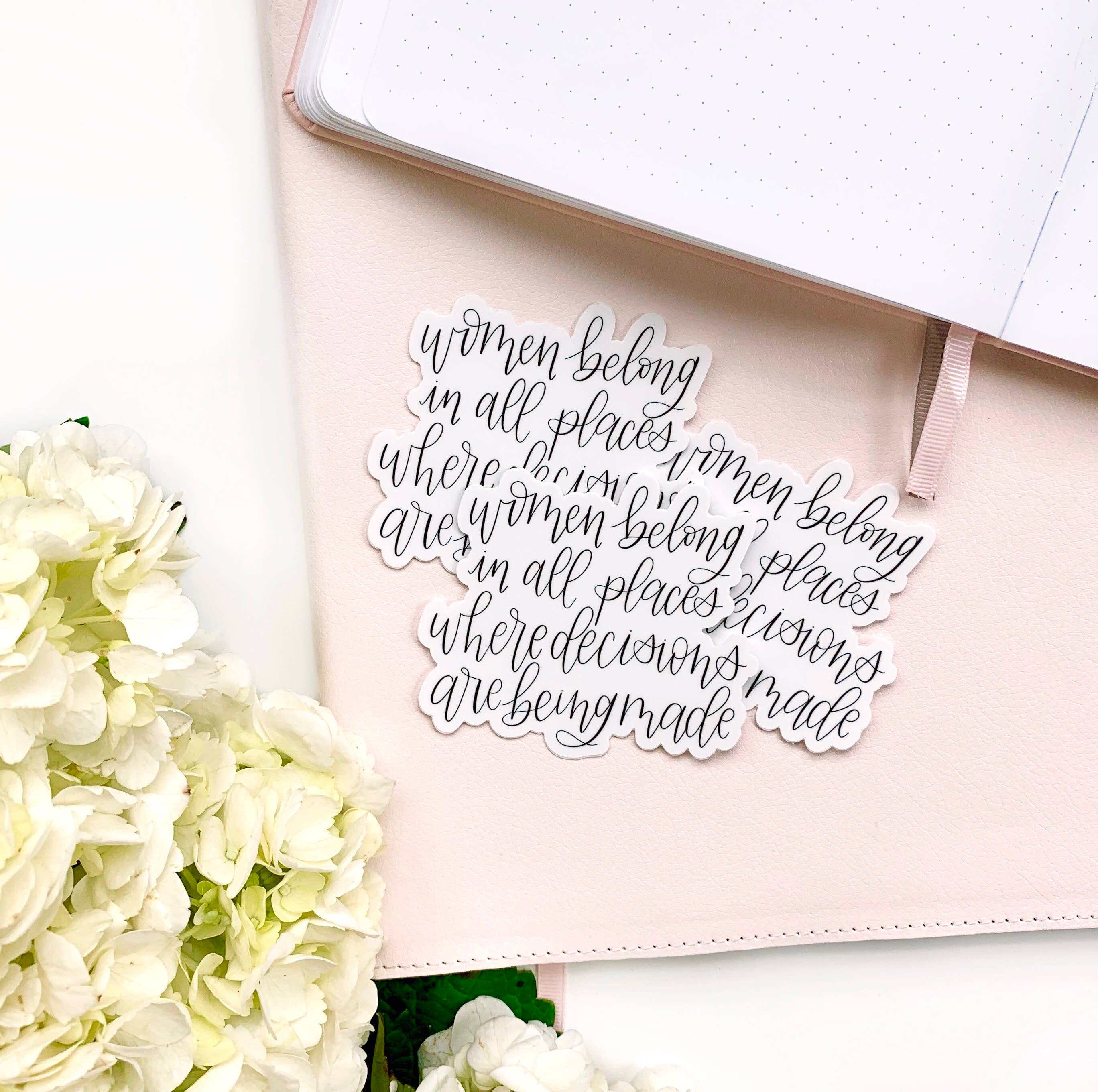 Women Belong Sticker - Image 2
