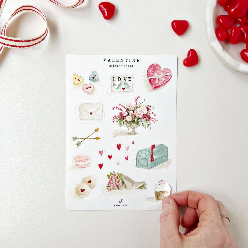 Valentine sticker sheets - Image 5