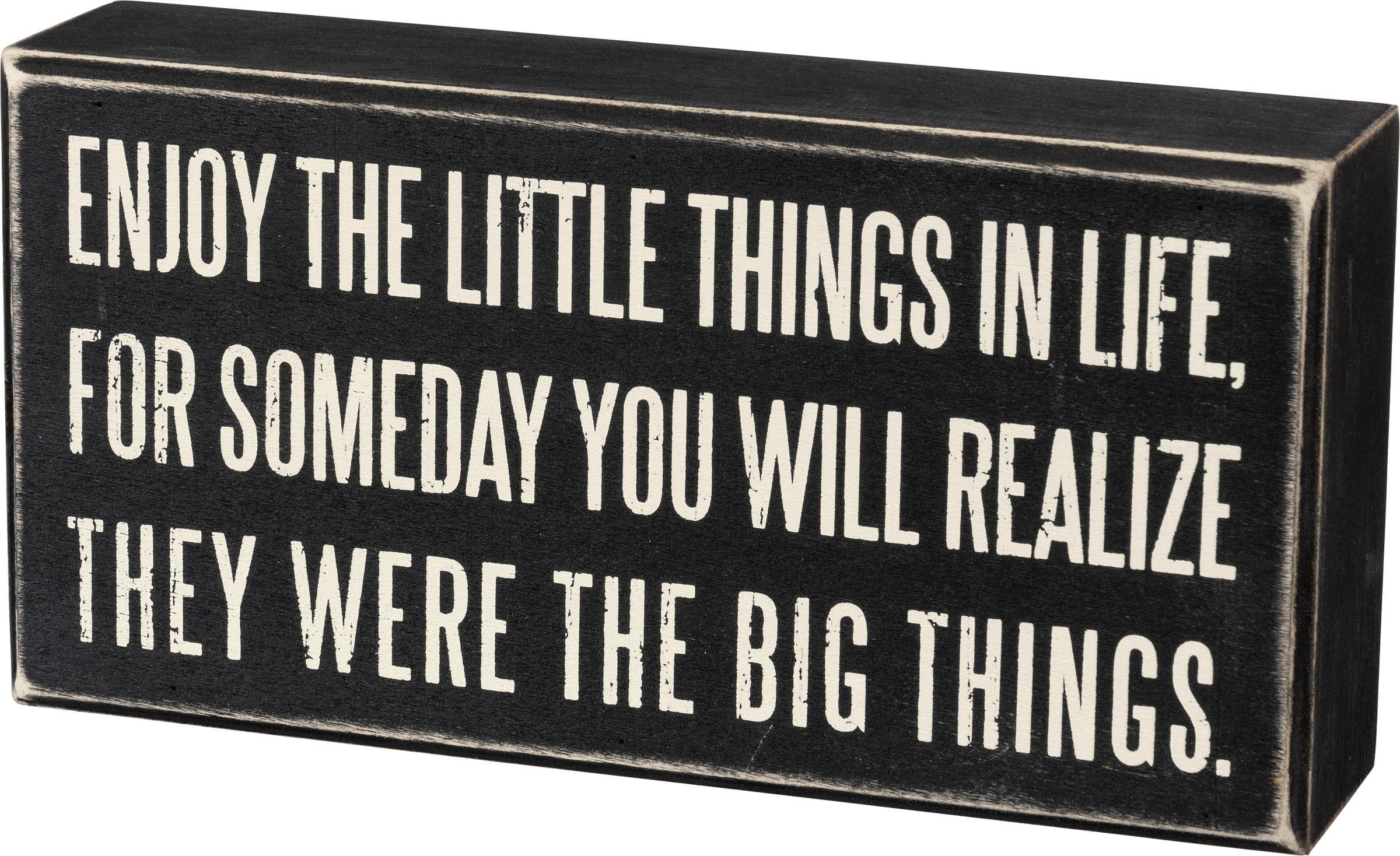Enjoy Little Sign