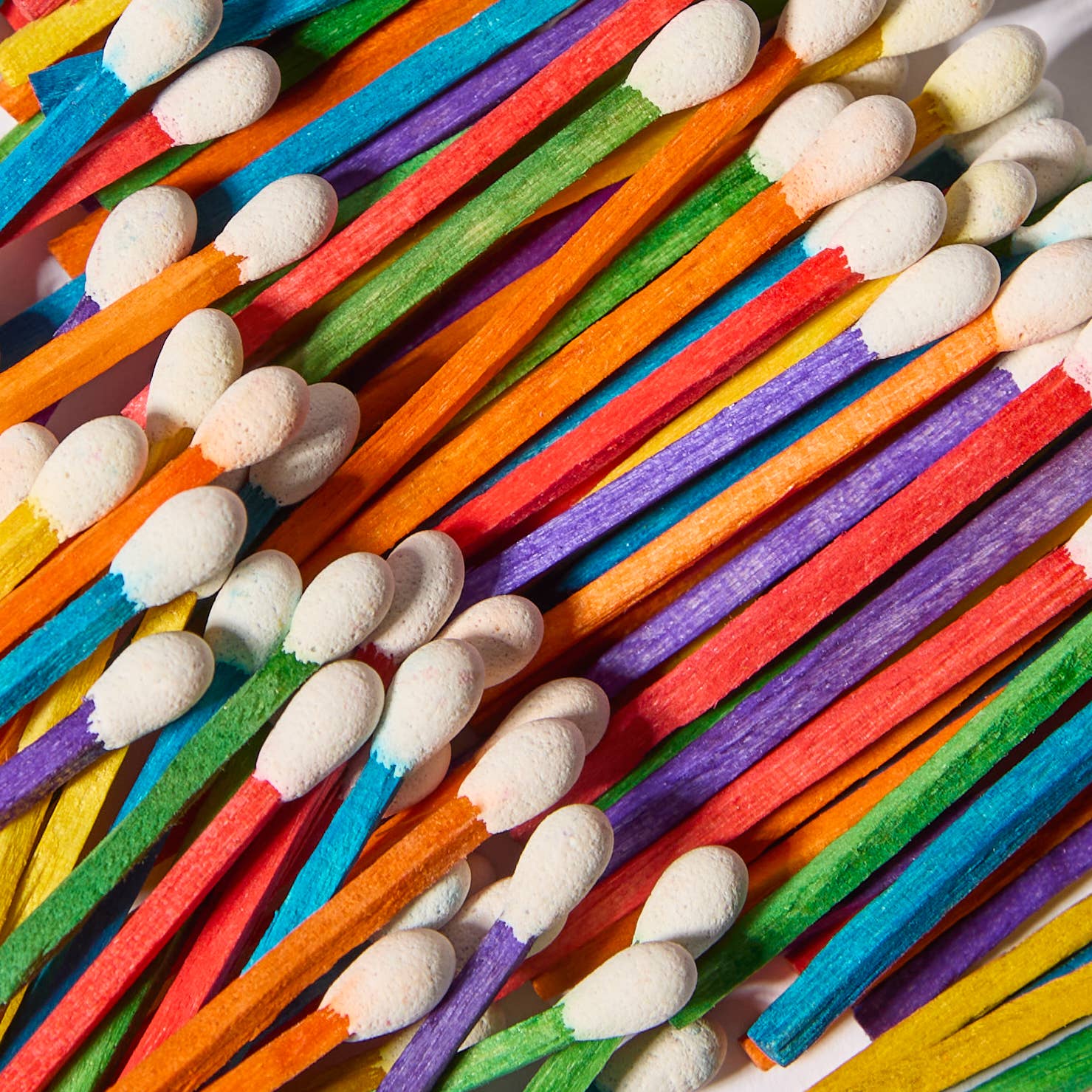 Rainbow Stick Matches in Medium Corked Vial - Image 3