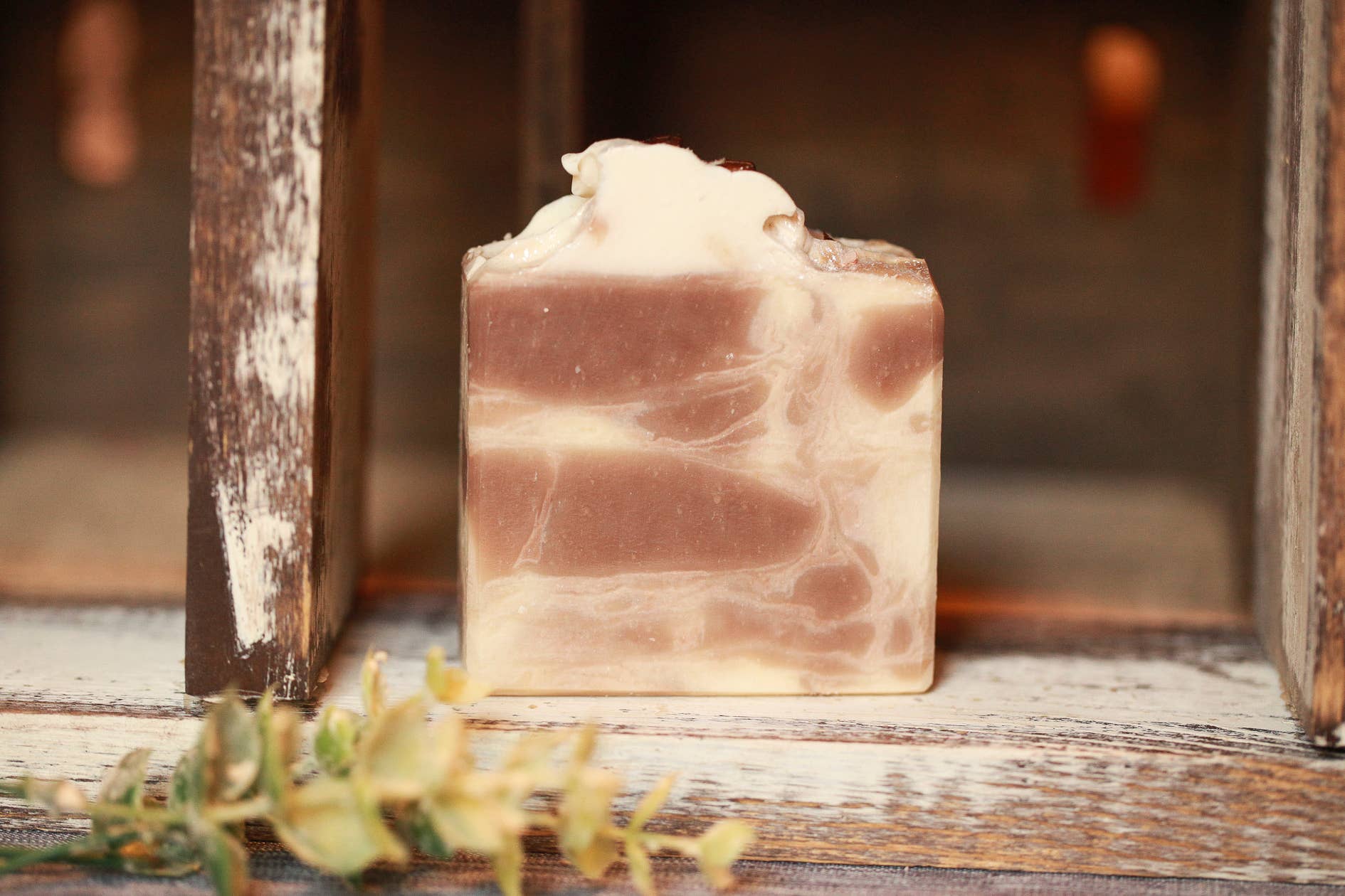 Autumn Spiced Latte Tallow Soap, Luxury Shea Butter Soap - Image 4