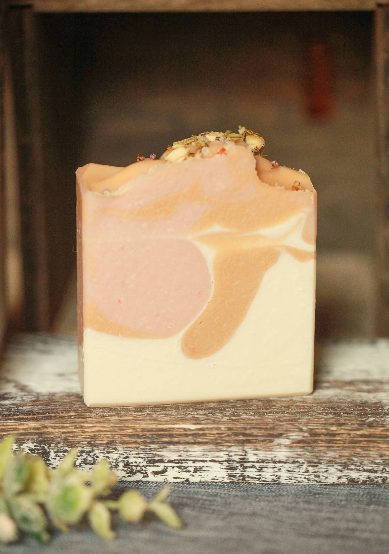 Champagne Toast Artisan Soap, Luxury Shea Butter Soap, 4+oz. - Image 2