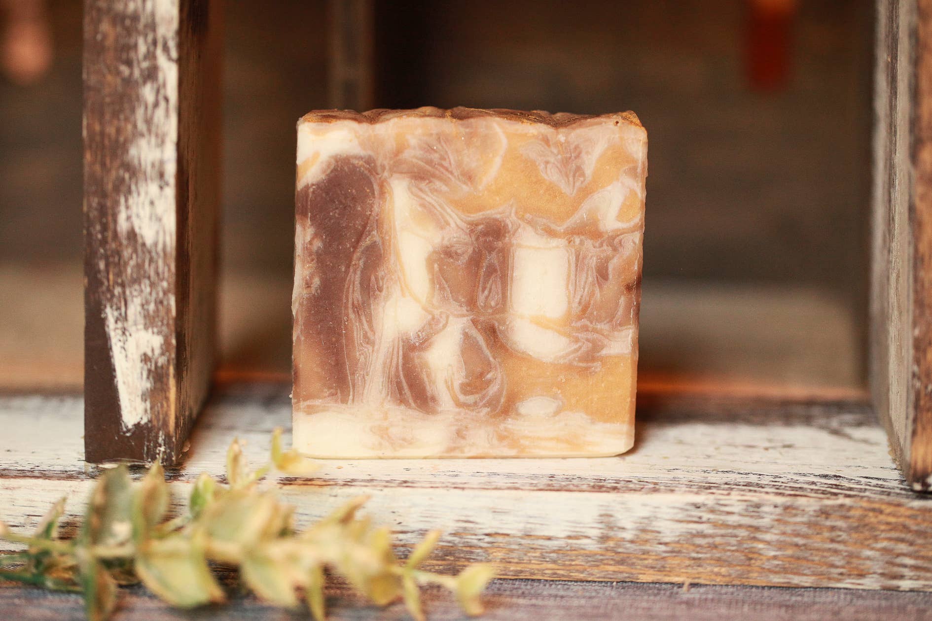 Tobacco and Honey Cold Process Soap, Luxury Shea Butter Soap - Image 4