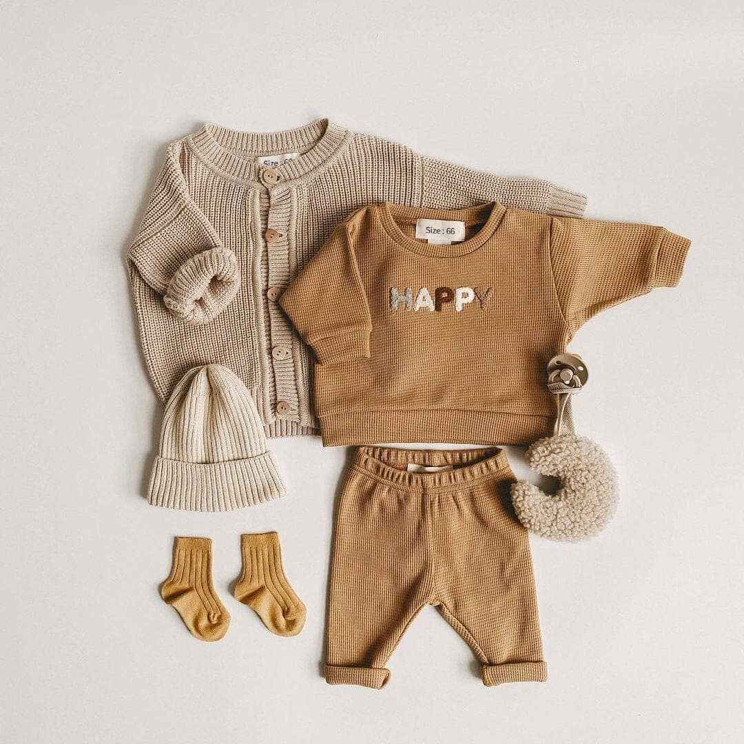 Fashion Baby Clothes Set: Mustard / 6-12M - Image 8