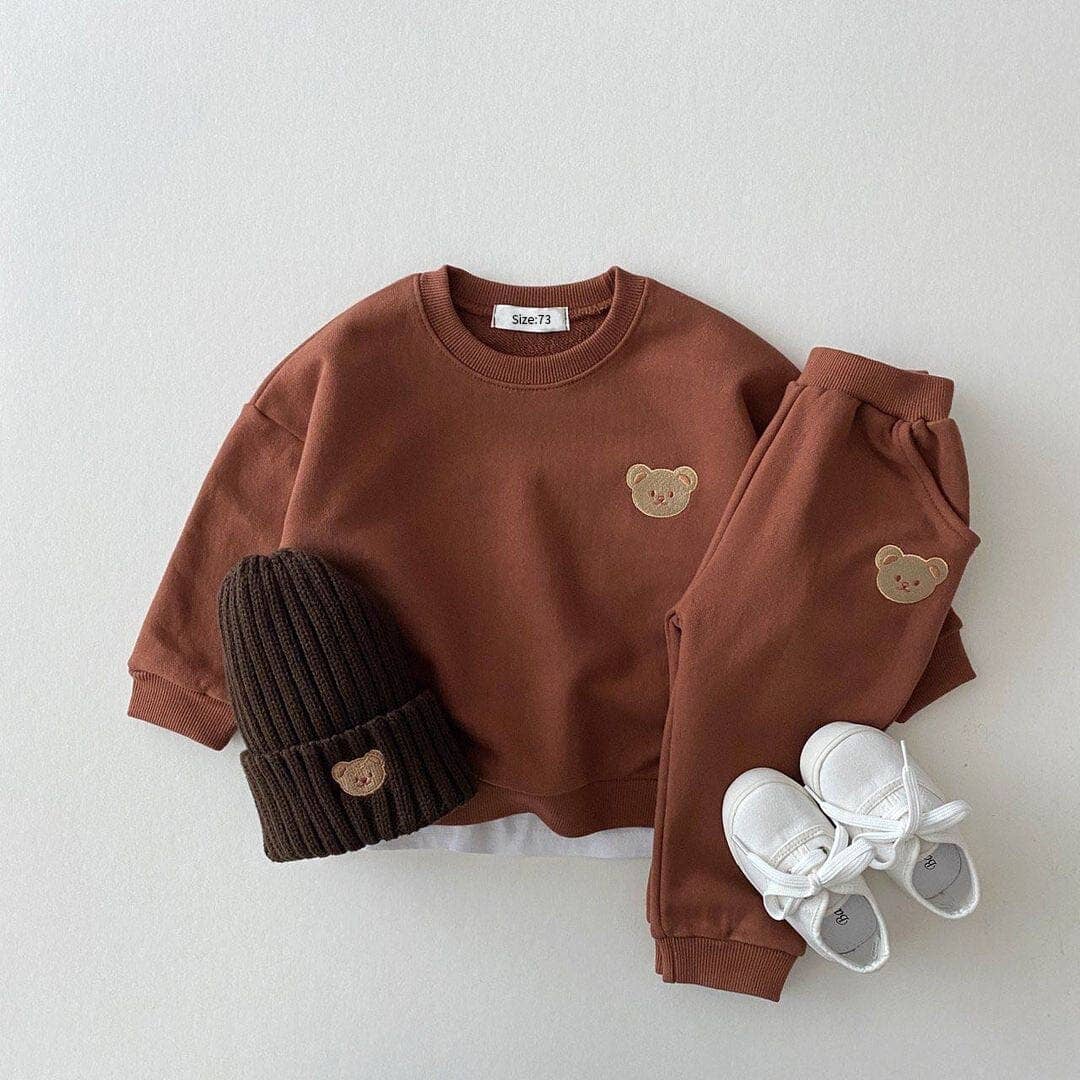 Fashion Toddler  Clothes Sets: Auburn / 6-9M