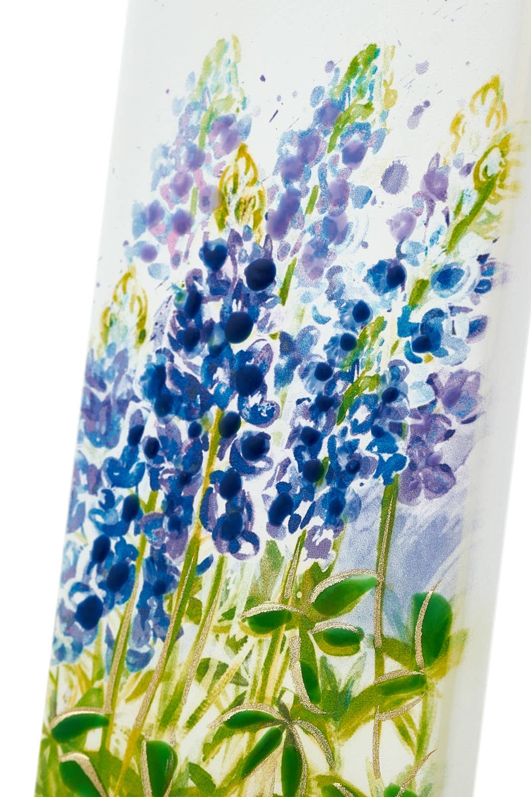 Flat Handmade Candle-Bluebonnet - Image 2