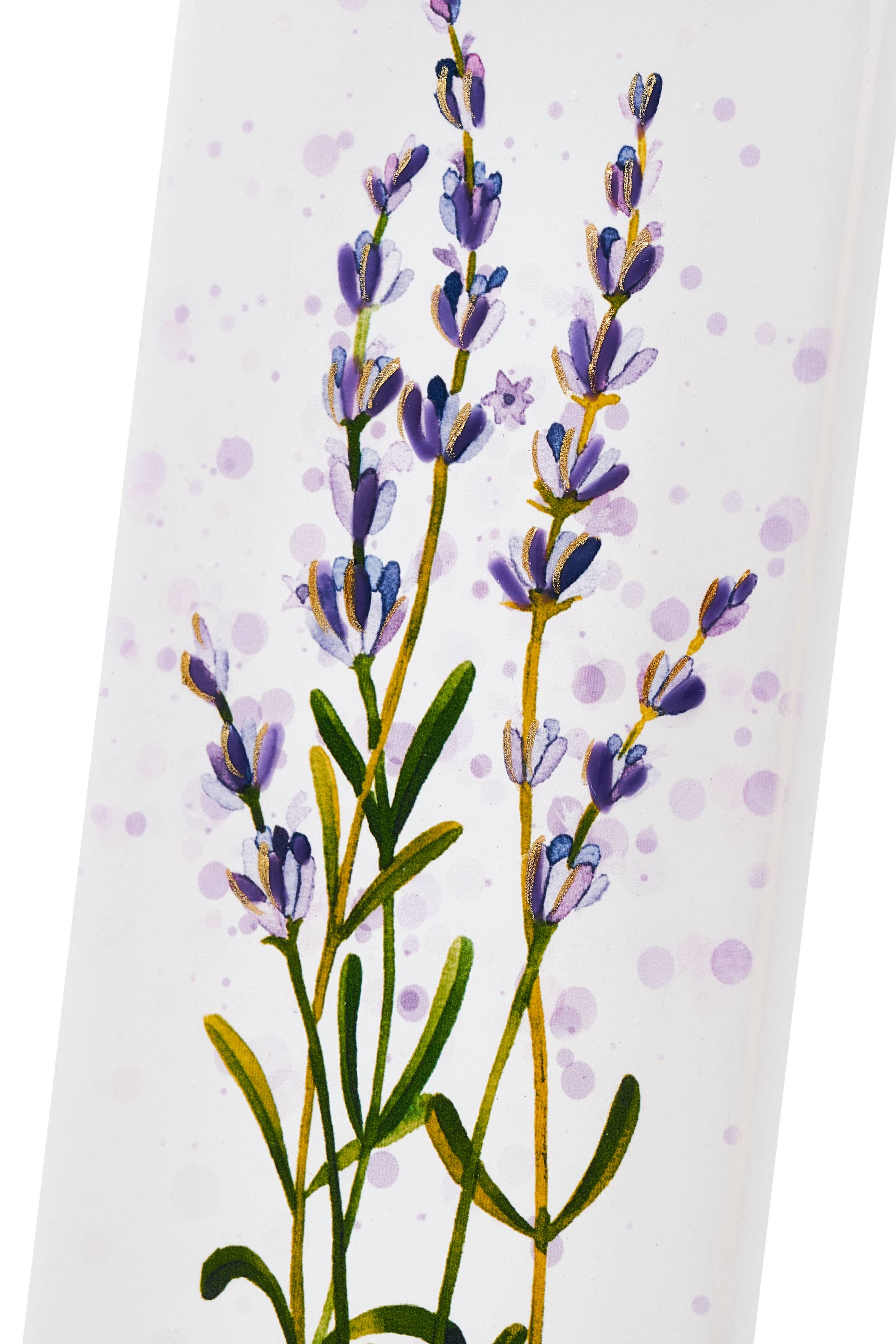 Flat Handmade Candle - Lavendar Sprigs - Image 2