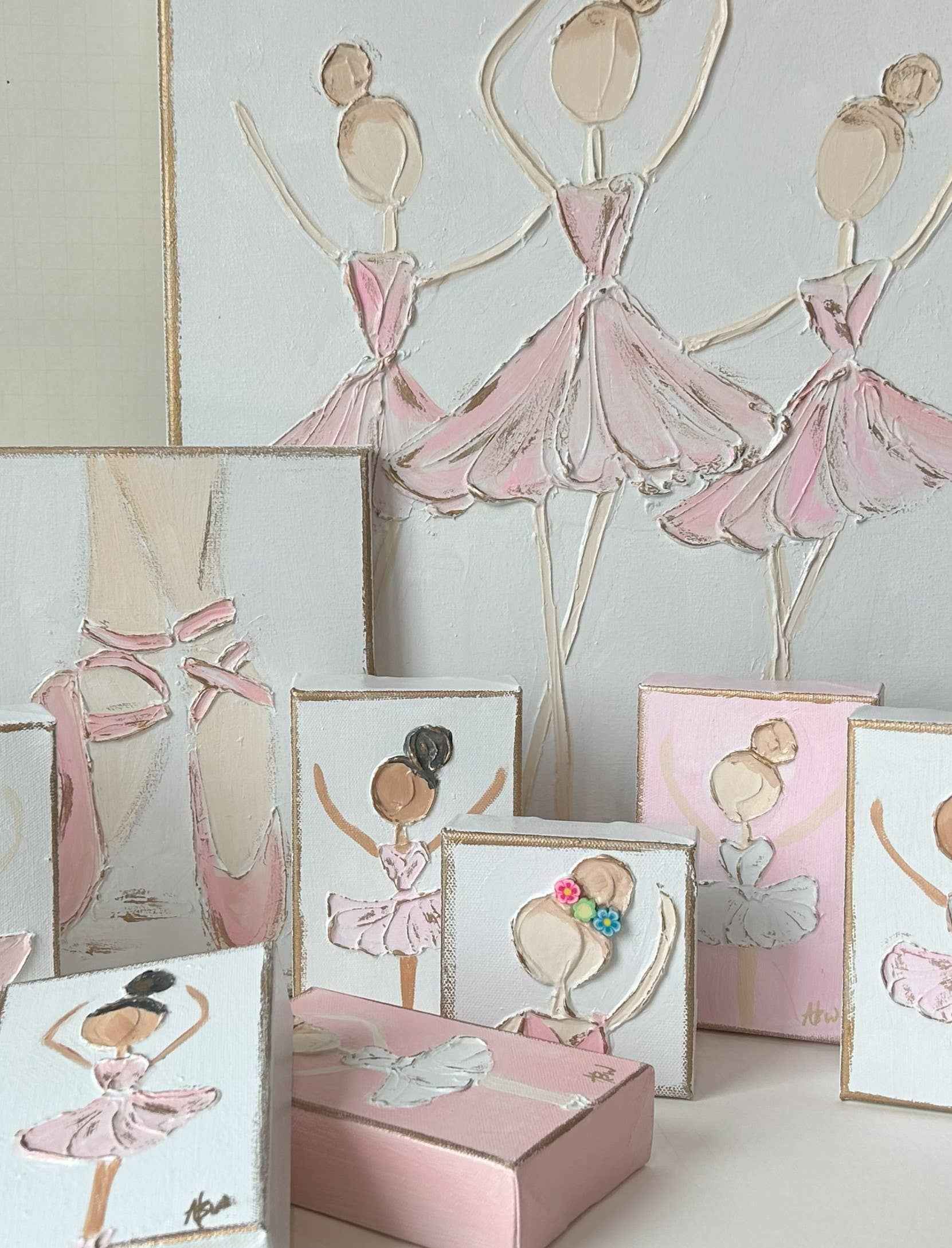 Floral Dancer on Canvas - Image 3