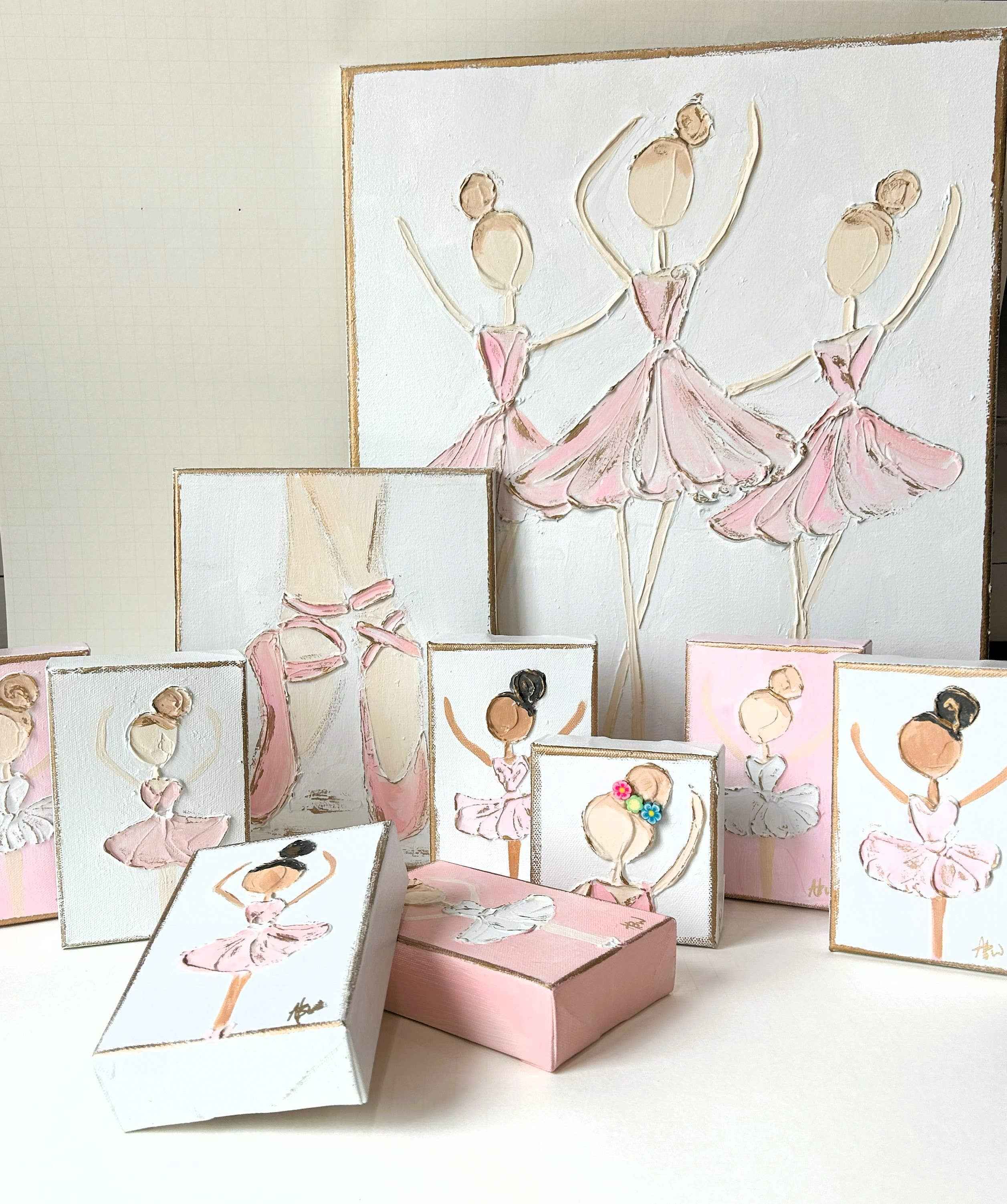 Floral Dancer on Canvas - Image 4