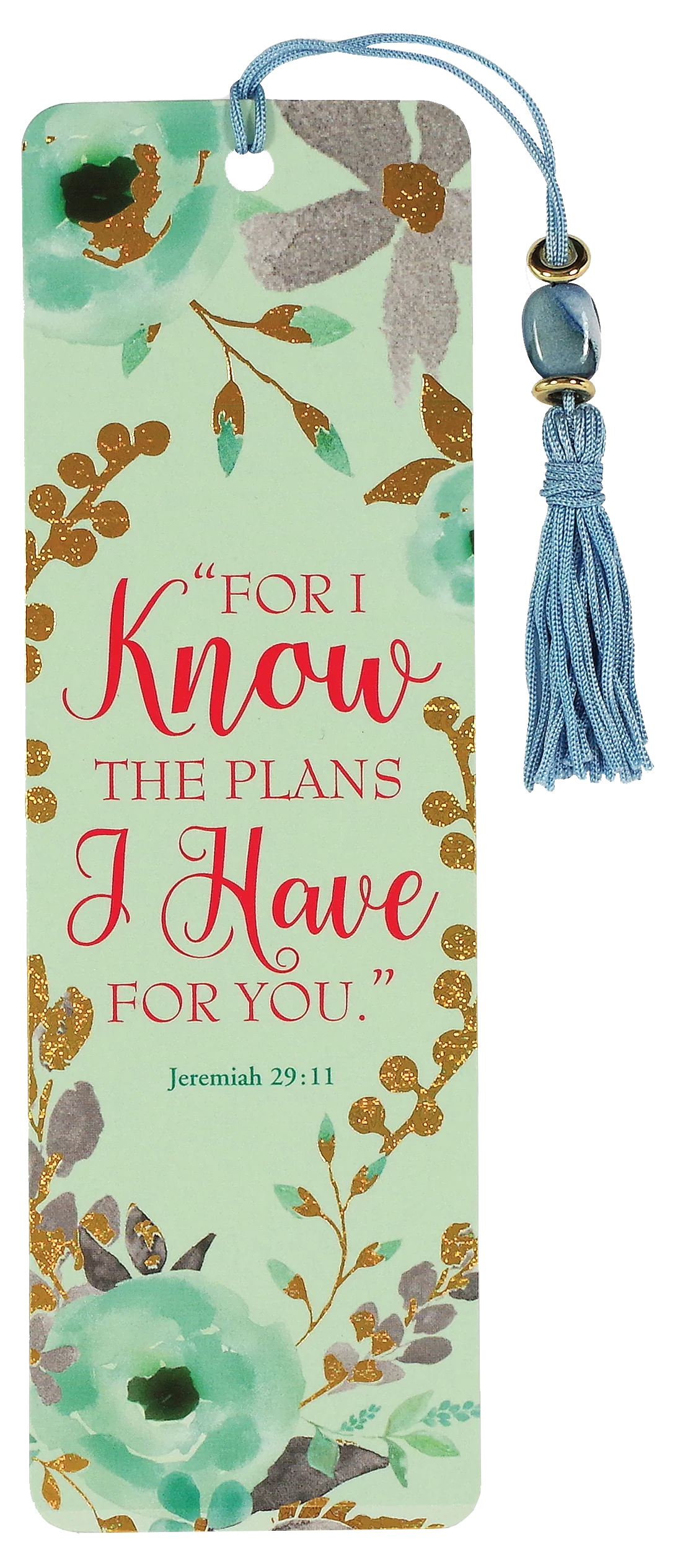 For I Know the Plans I Have for You Beaded Bookmark - Image 2