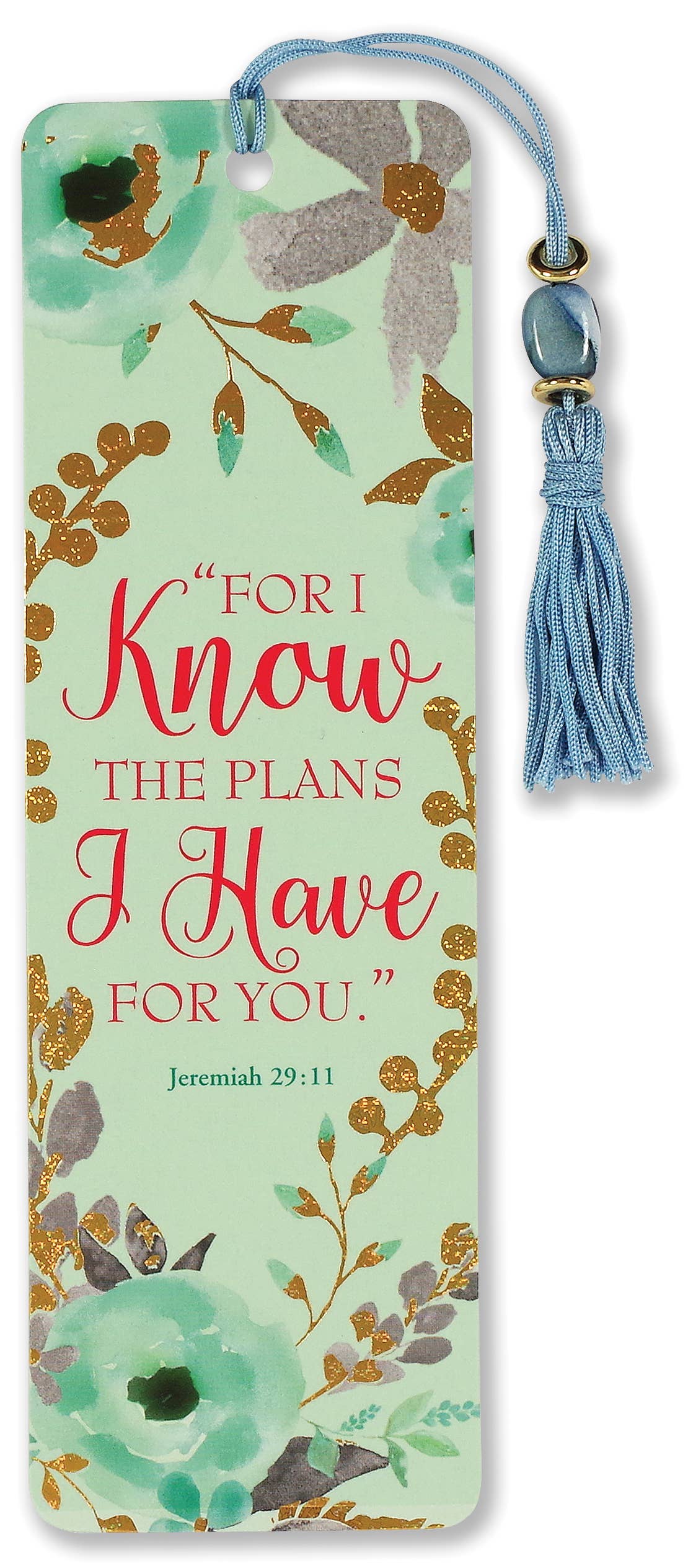 For I Know the Plans I Have for You Beaded Bookmark - Image 4