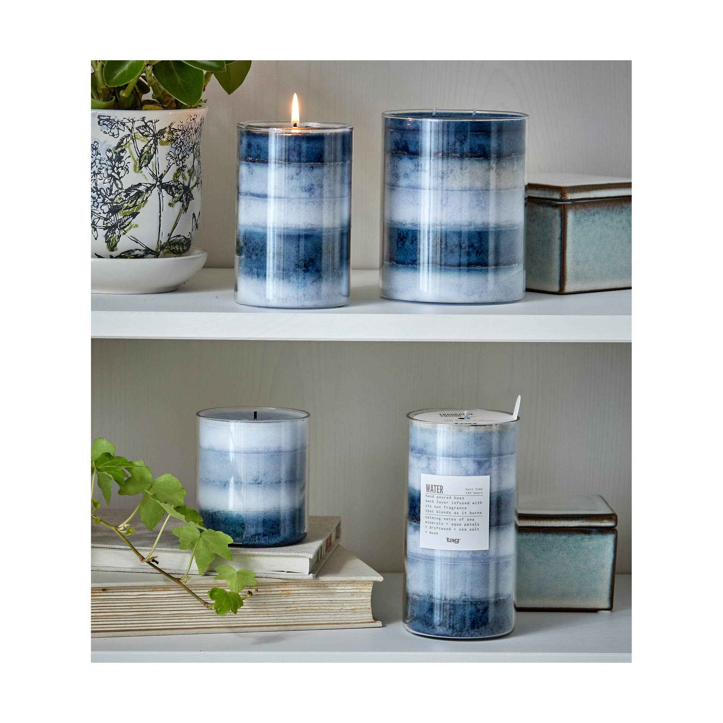 Frag Fusion Water Small Blue Multi Glass - Image 3