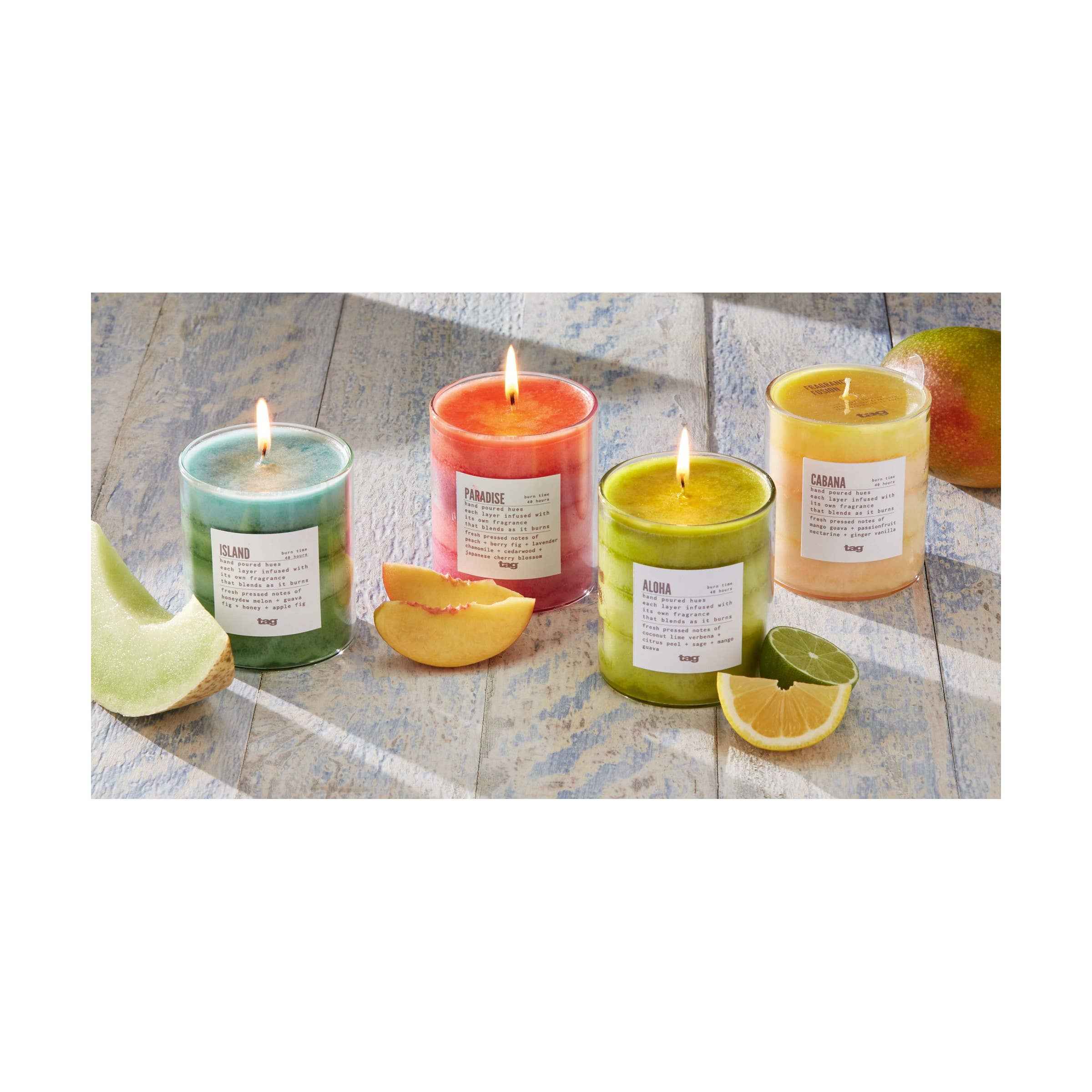 Fragrance Fusion Island Aqua Glass - Image 2