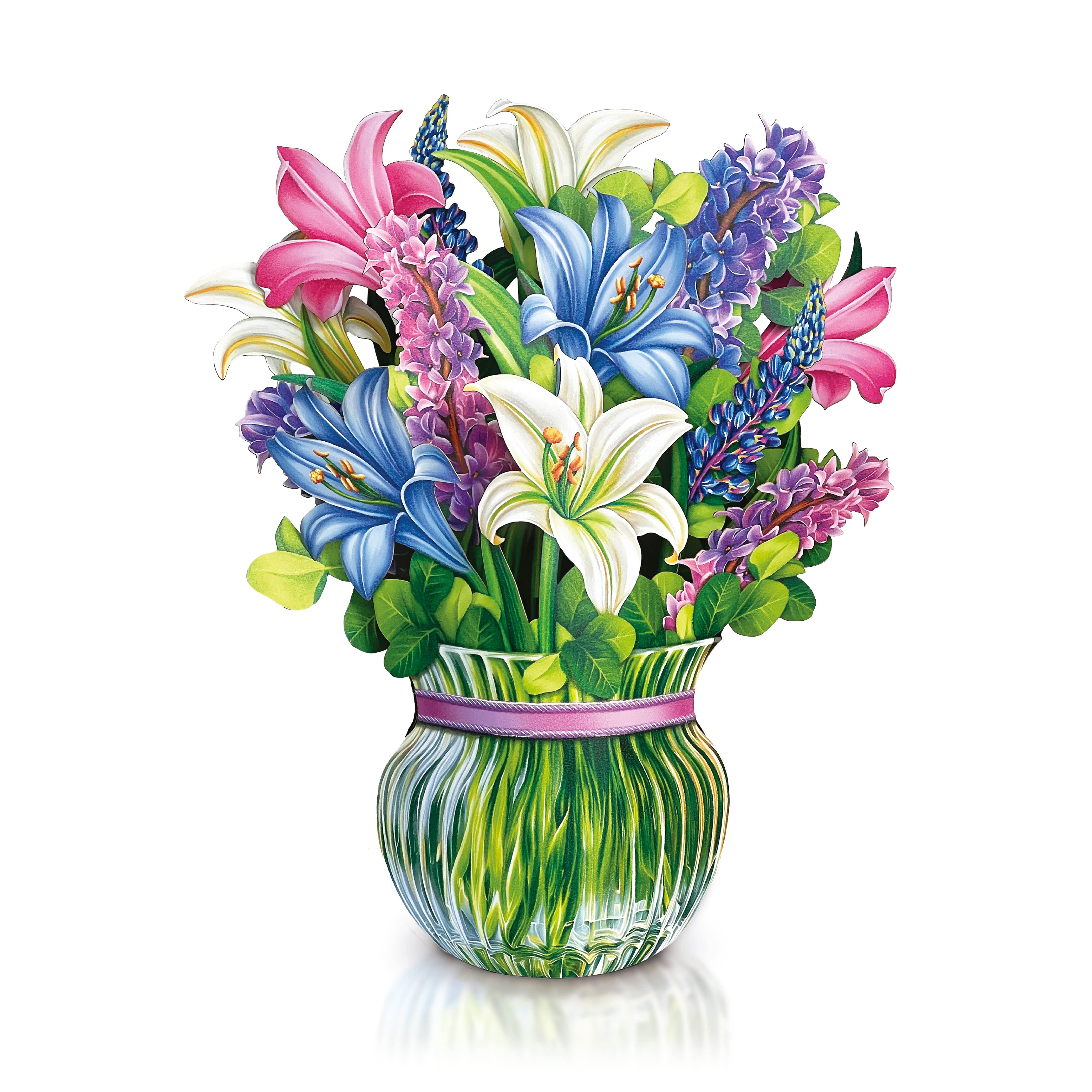 Mini Lilies & Lupines - Pop-up Greeting Cards - Image 7
