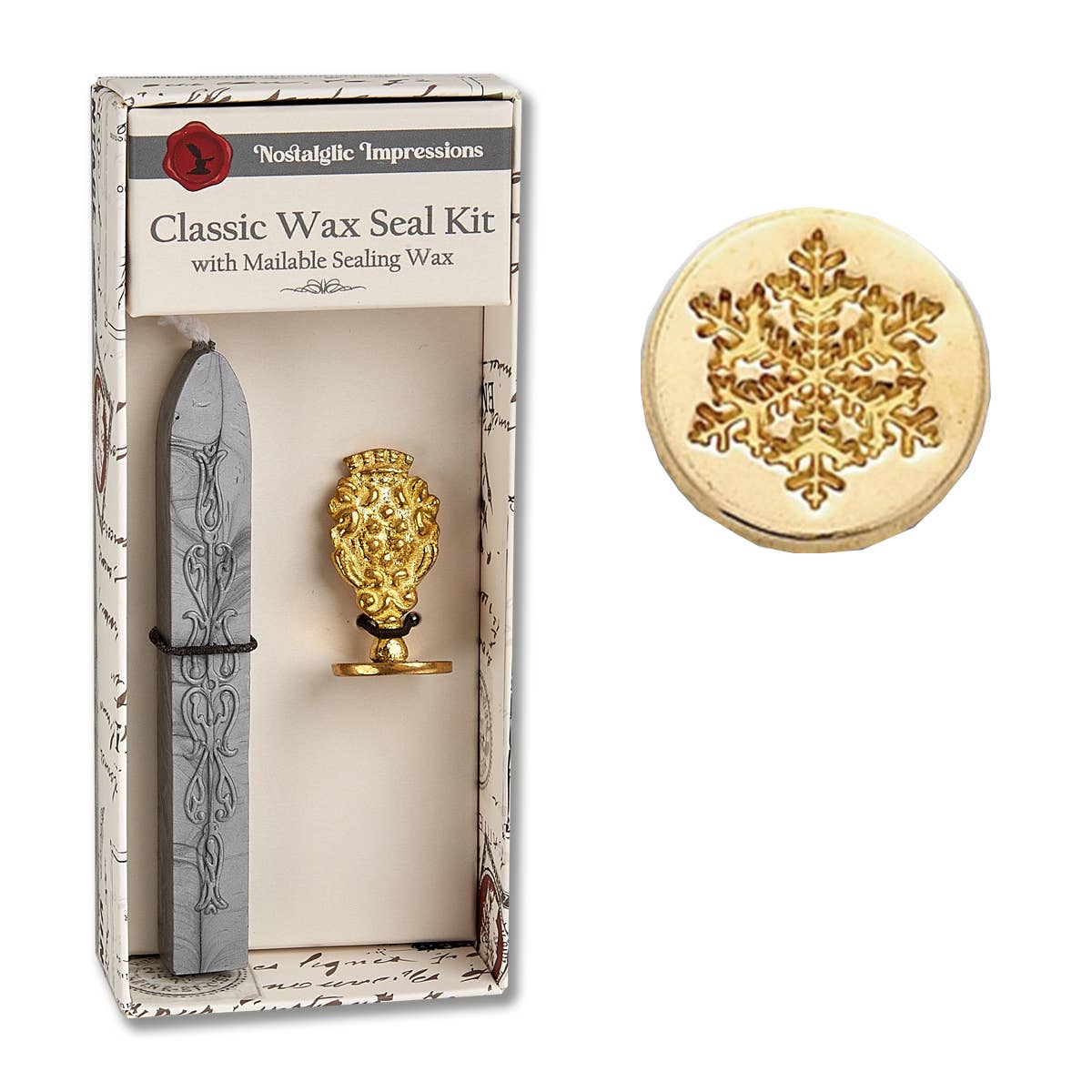 Florentine Brass Stamp Wax Seal Kits-popular symbols - Image 10