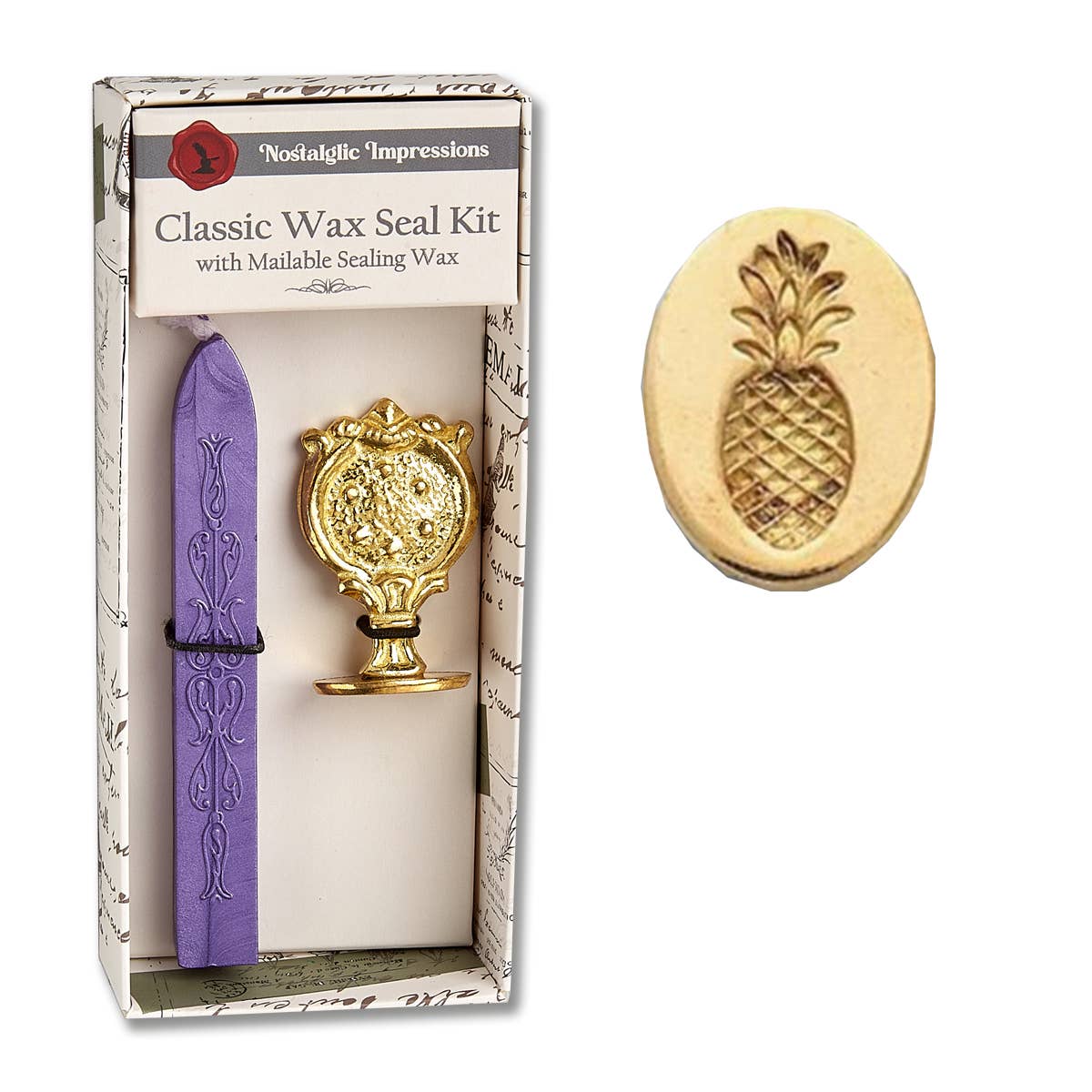 Florentine Brass Stamp Wax Seal Kits-popular symbols - Image 11