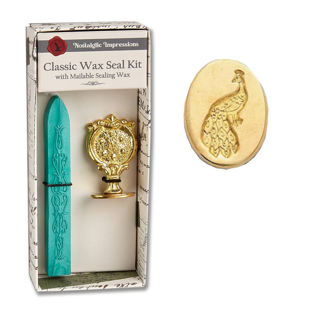 Florentine Brass Stamp Wax Seal Kits-popular symbols - Image 18