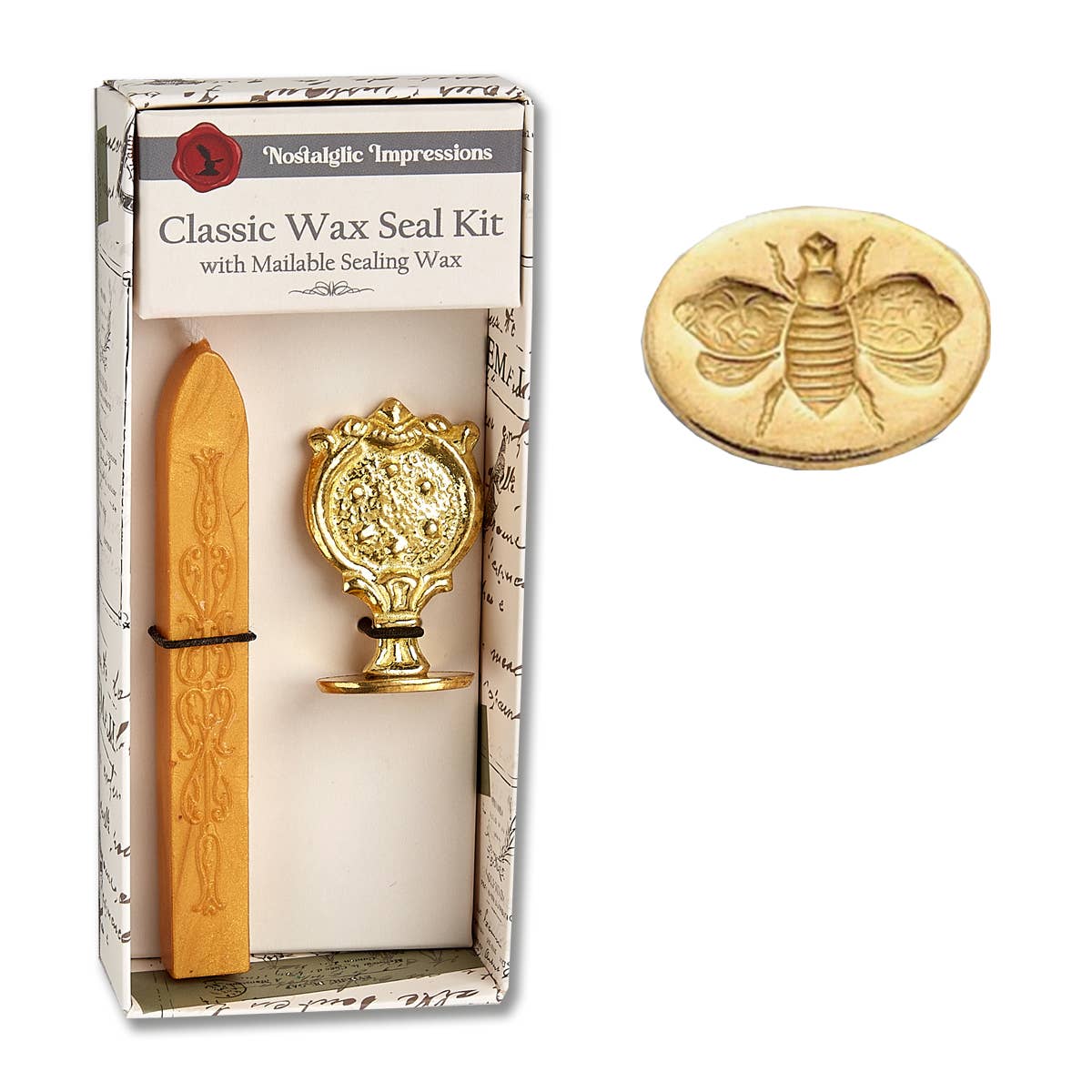 Florentine Brass Stamp Wax Seal Kits-popular symbols - Image 3
