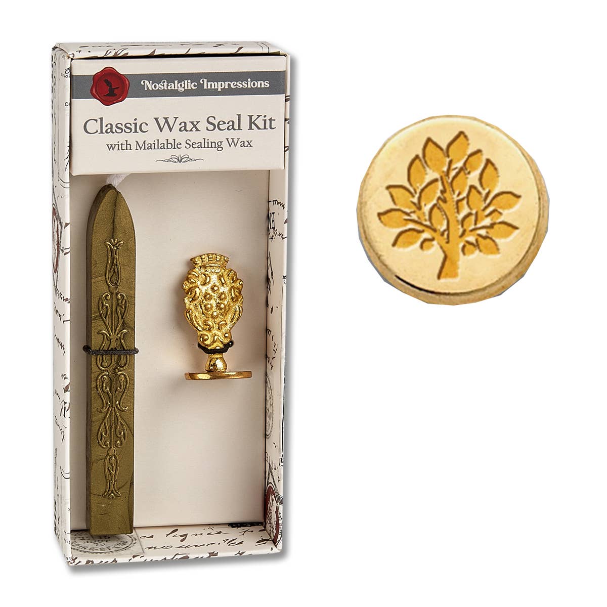 Florentine Brass Stamp Wax Seal Kits-popular symbols - Image 7