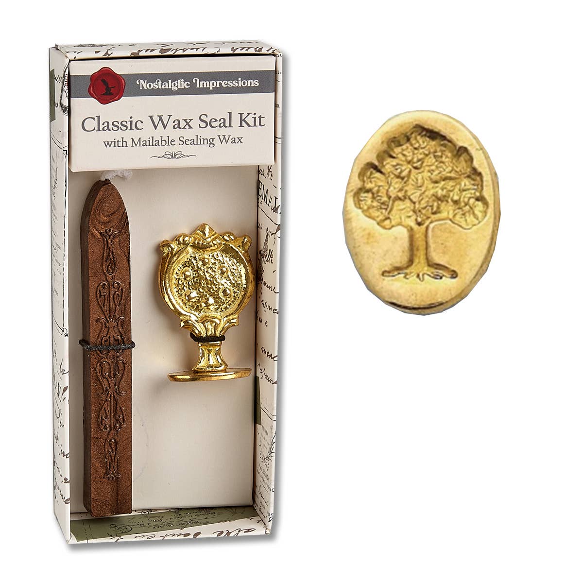 Florentine Brass Stamp Wax Seal Kits-popular symbols - Image 8