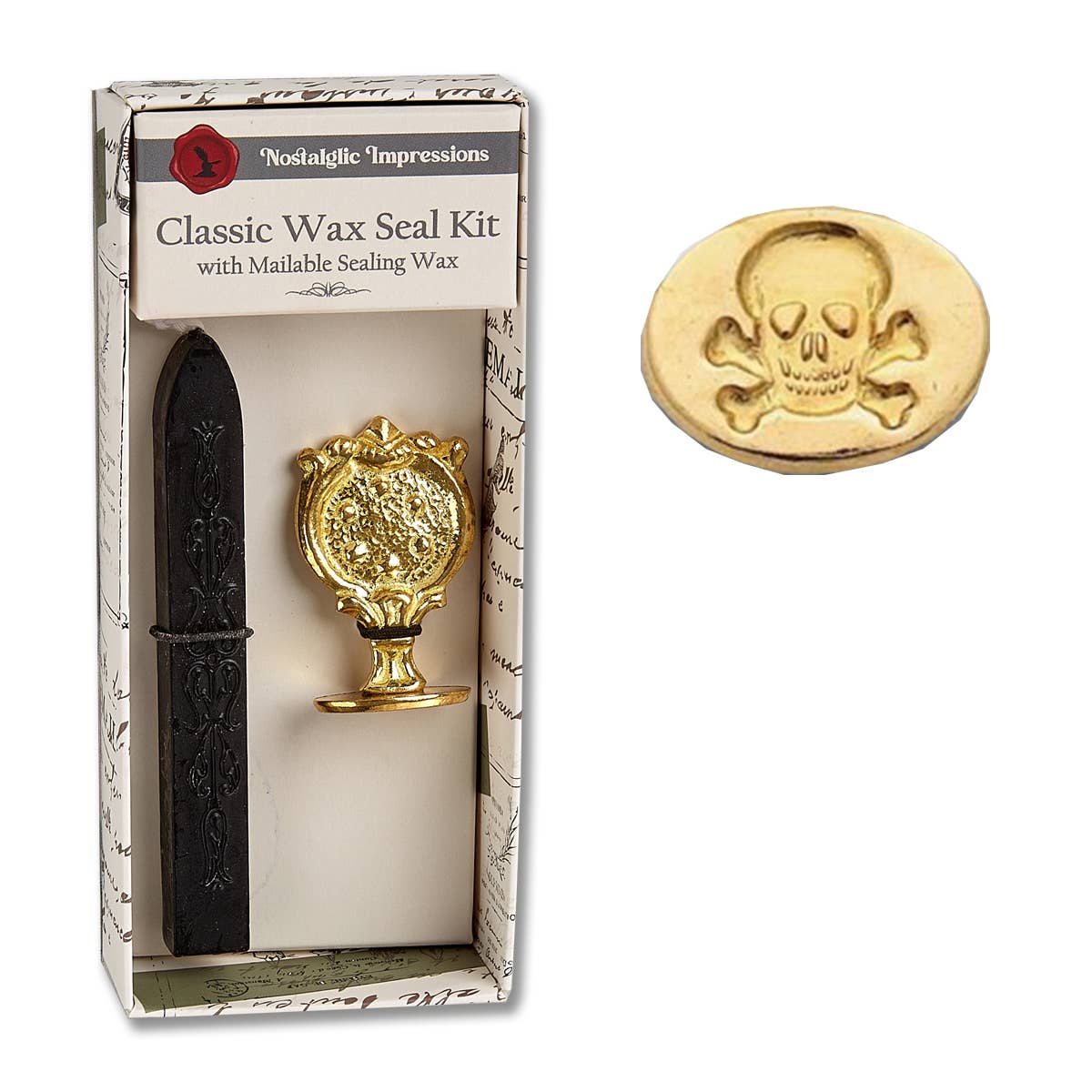 Florentine Brass Stamp Wax Seal Kits-popular symbols - Image 9