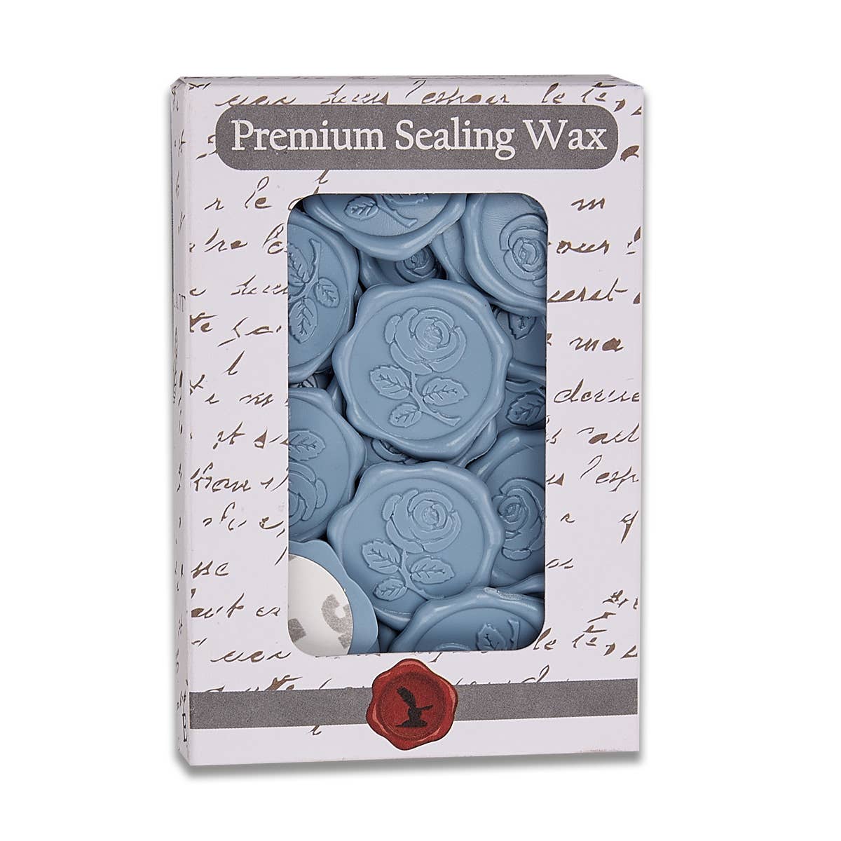 Rose Adhesive Wax Seal Stickers 1 1/4" - 25 Pk - Image 7