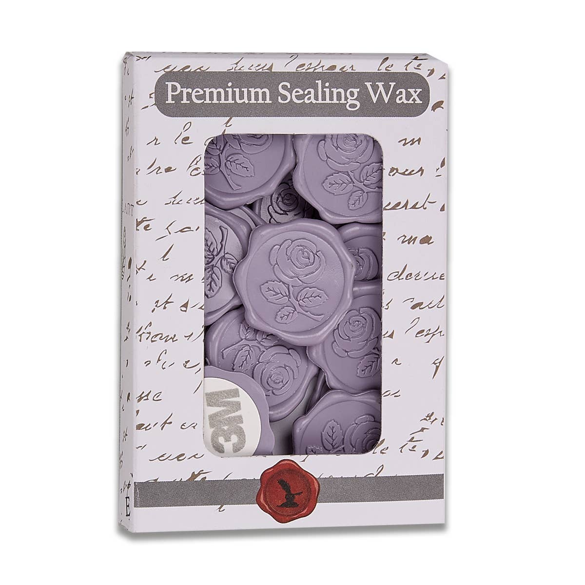 Rose Adhesive Wax Seal Stickers 1 1/4" - 25 Pk - Image 8